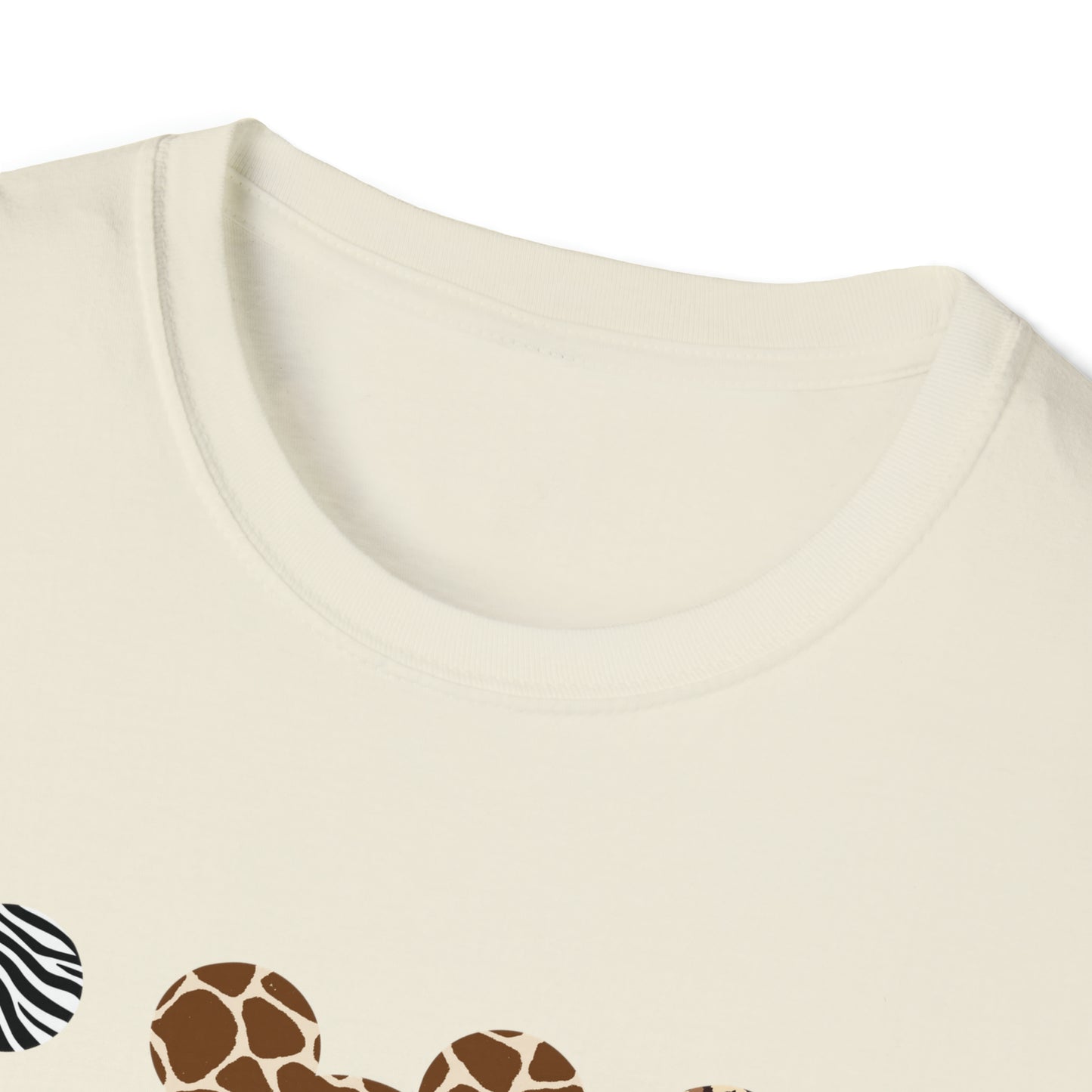 Wild at Heart: Mickey's Animal Kingdom - Unisex Softstyle T-Shirt