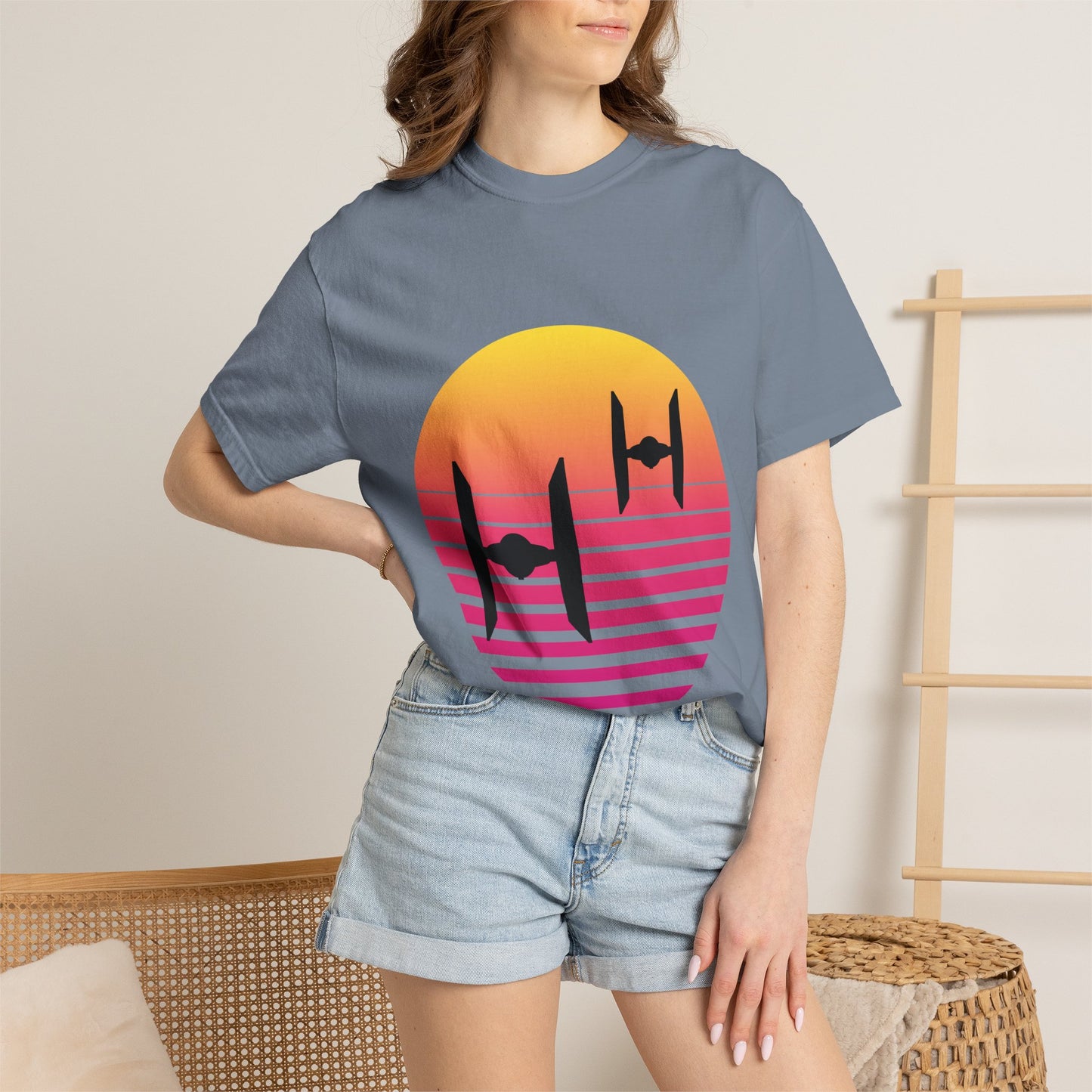Sunset Squadron: Galactic Horizon - Unisex Softstyle T-Shirt