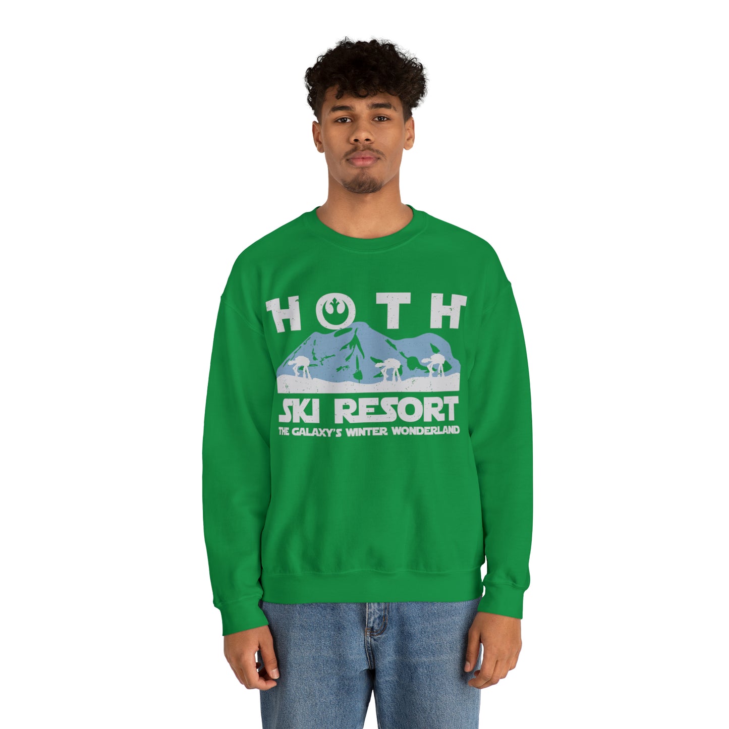 Hoth Ski Resort - Unisex Heavy Blend™ Crewneck Sweatshirt