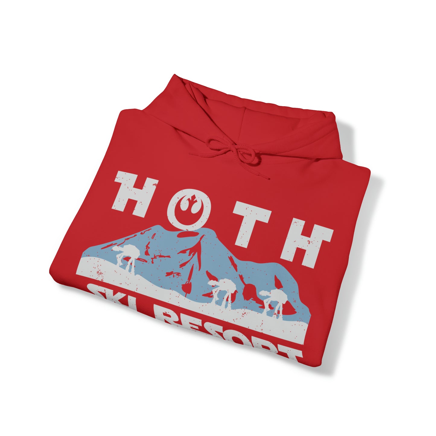 Hoth Ski Resort - Unisex Heavy Blend™ Hooded Sweatshirt