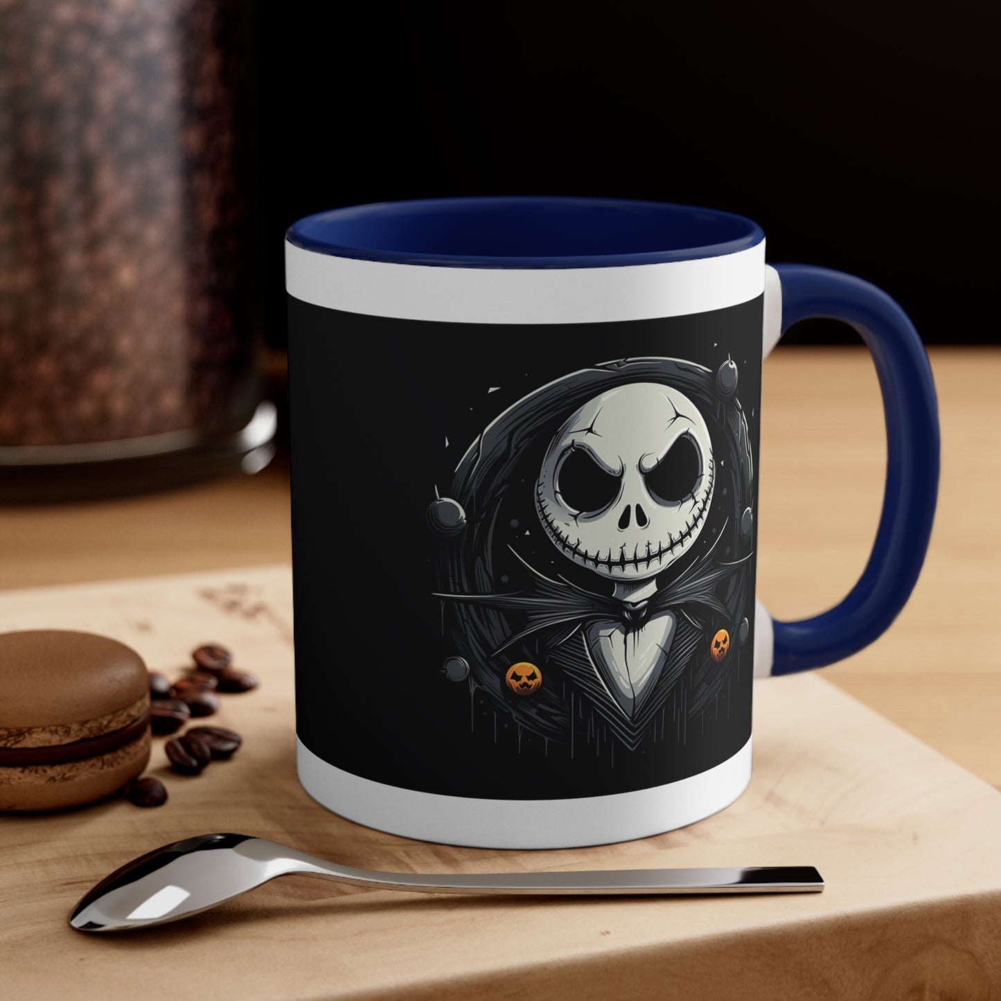 Skeleton King's Midnight Roast Mug - Accent Coffee Mug, 11oz