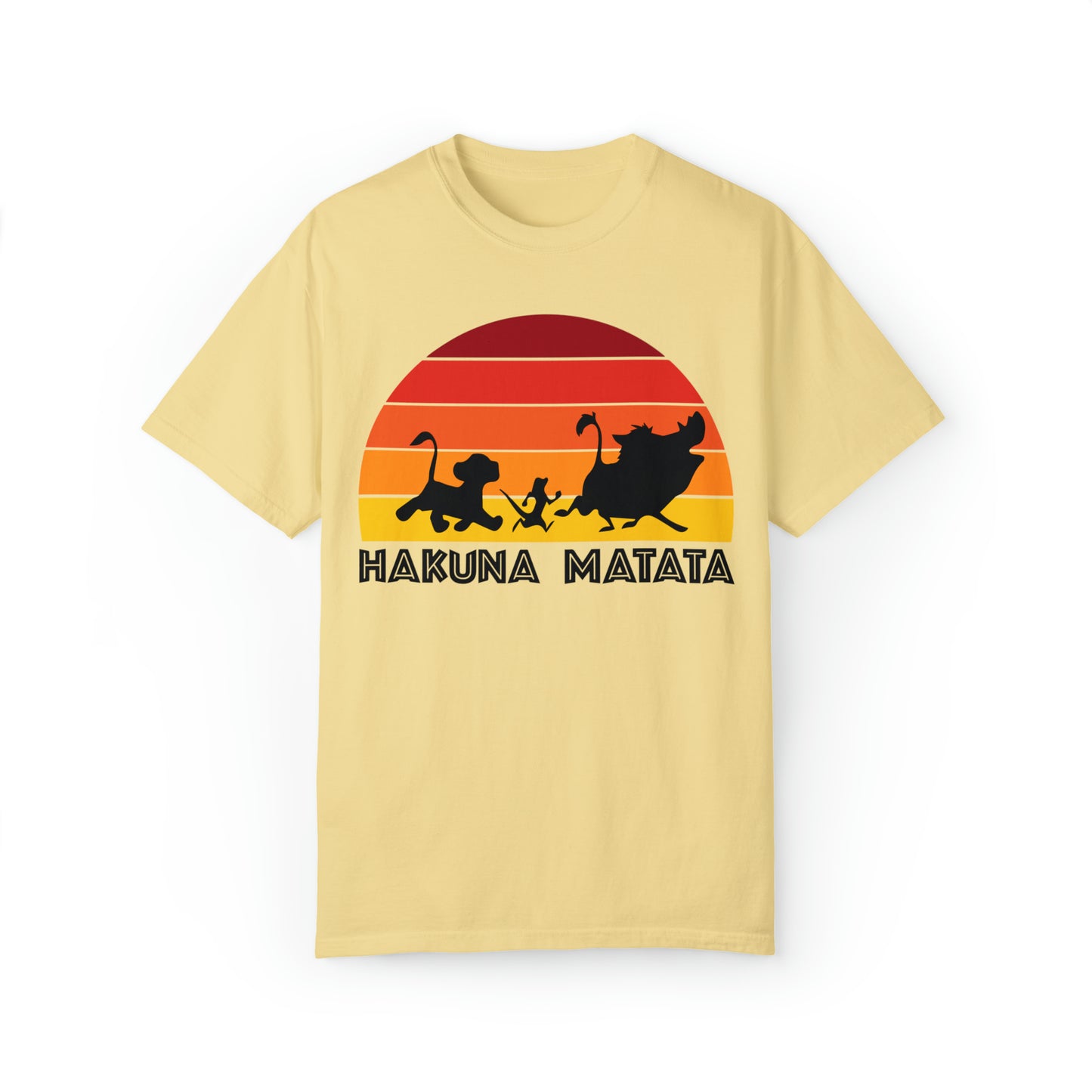 Hakuna Matata Sunset Serenity - Unisex Comfort Colors T-shirt