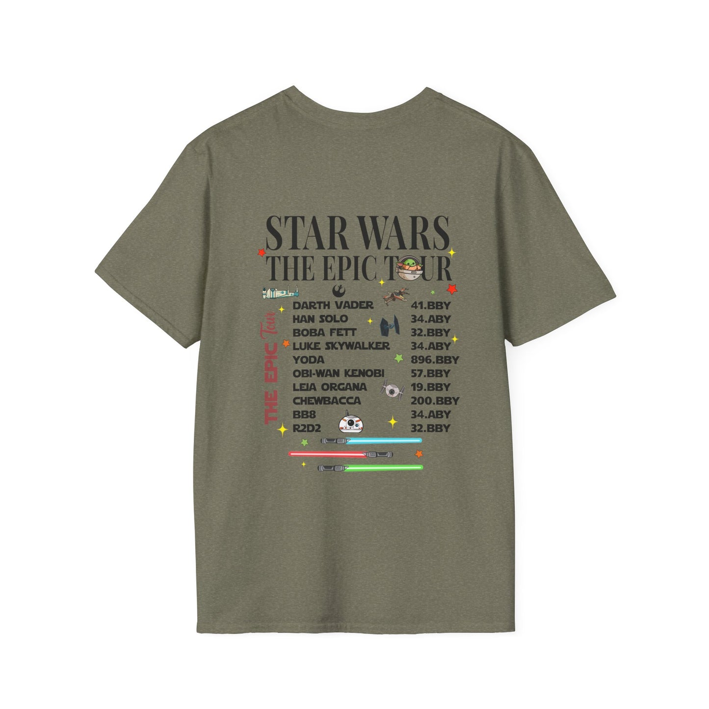 Star Wars: The Epic Tour - Unisex Softstyle T-Shirt