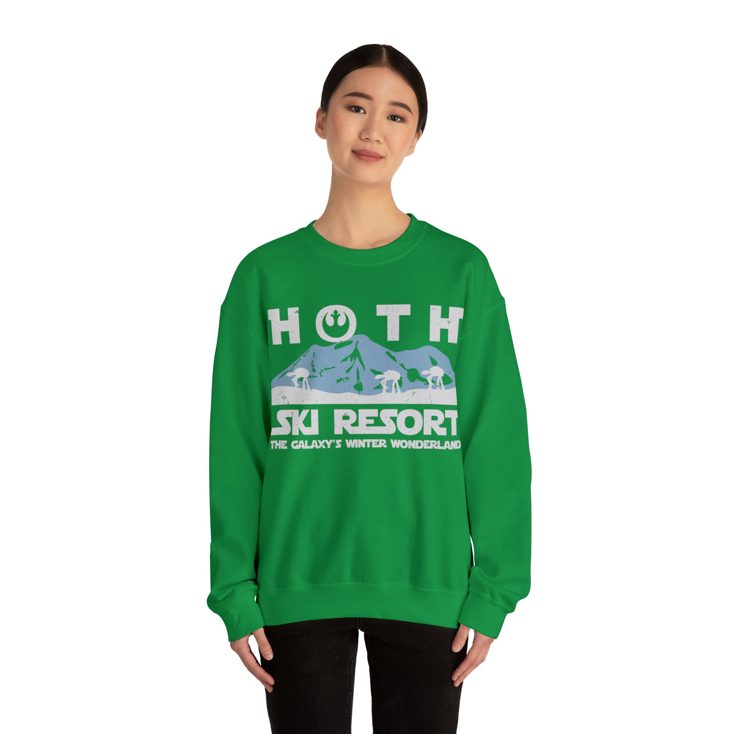 Hoth Ski Resort - Unisex Heavy Blend™ Crewneck Sweatshirt