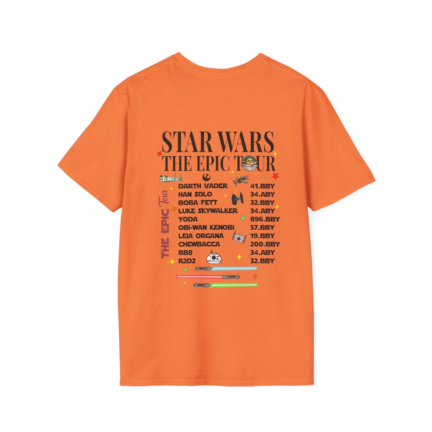 Star Wars: The Epic Tour - Unisex Softstyle T-Shirt