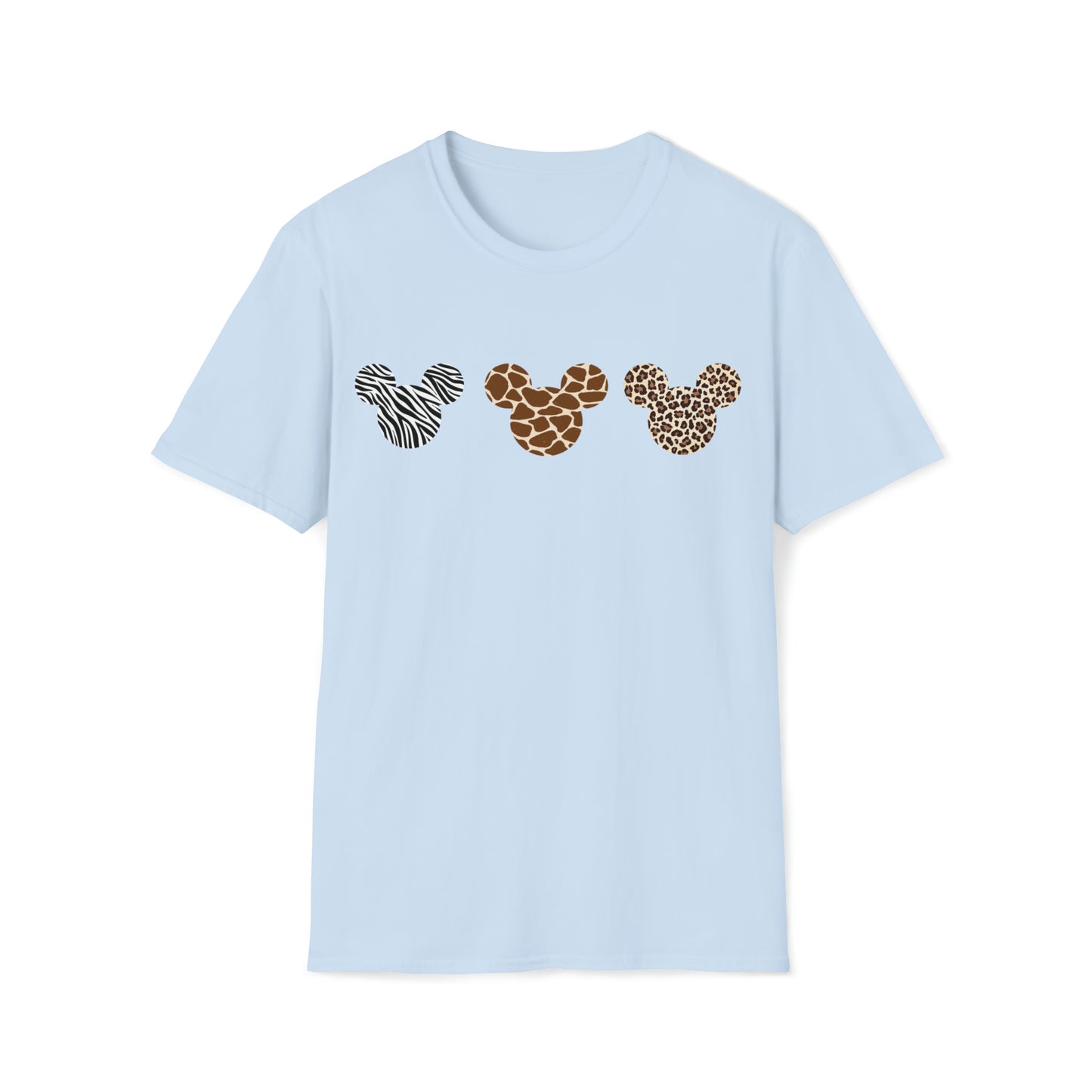 Wild at Heart: Mickey's Animal Kingdom - Unisex Softstyle T-Shirt