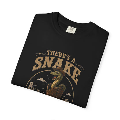 Color: Black — Folded flat lay view of the shirt