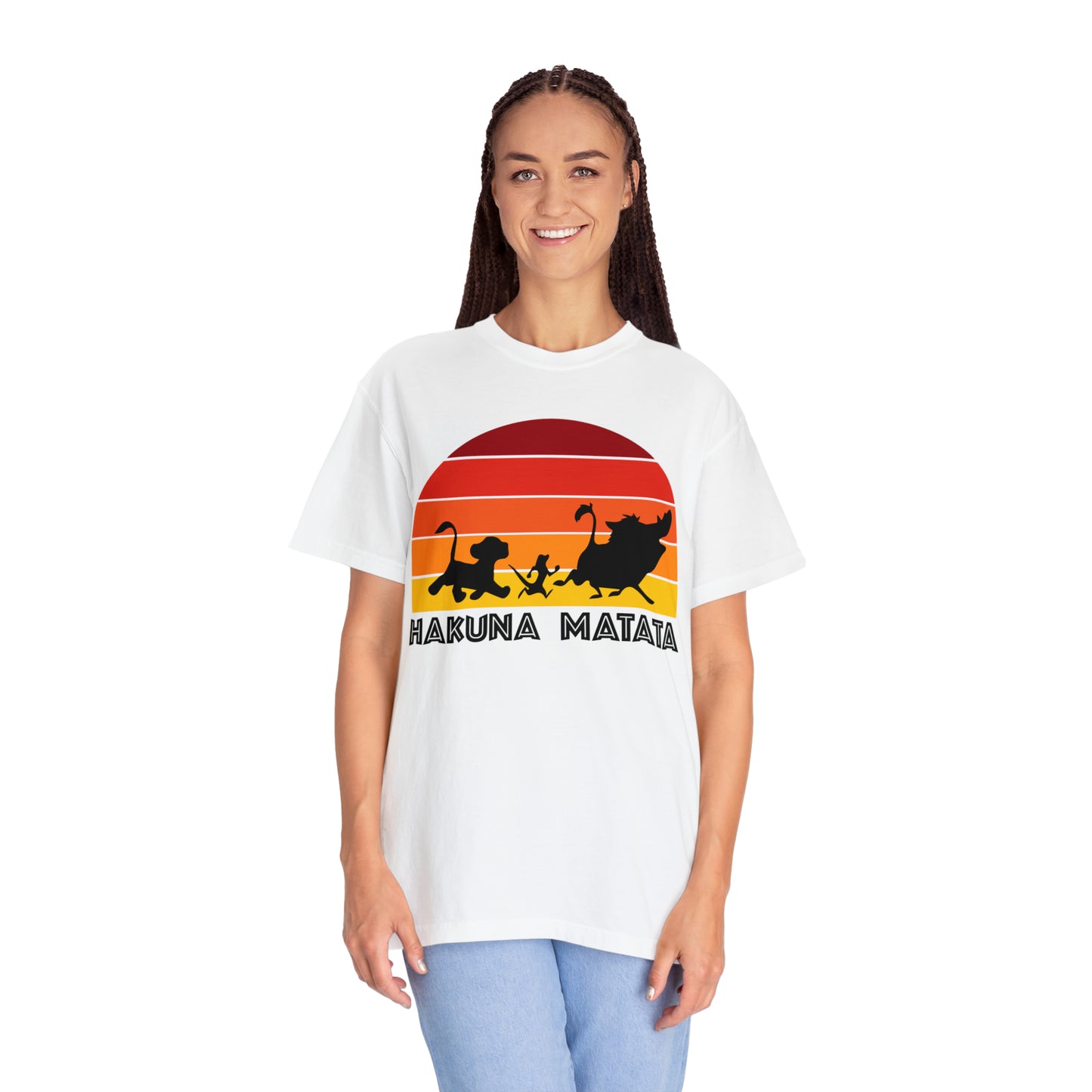 Hakuna Matata Sunset Serenity - Unisex Comfort Colors T-shirt