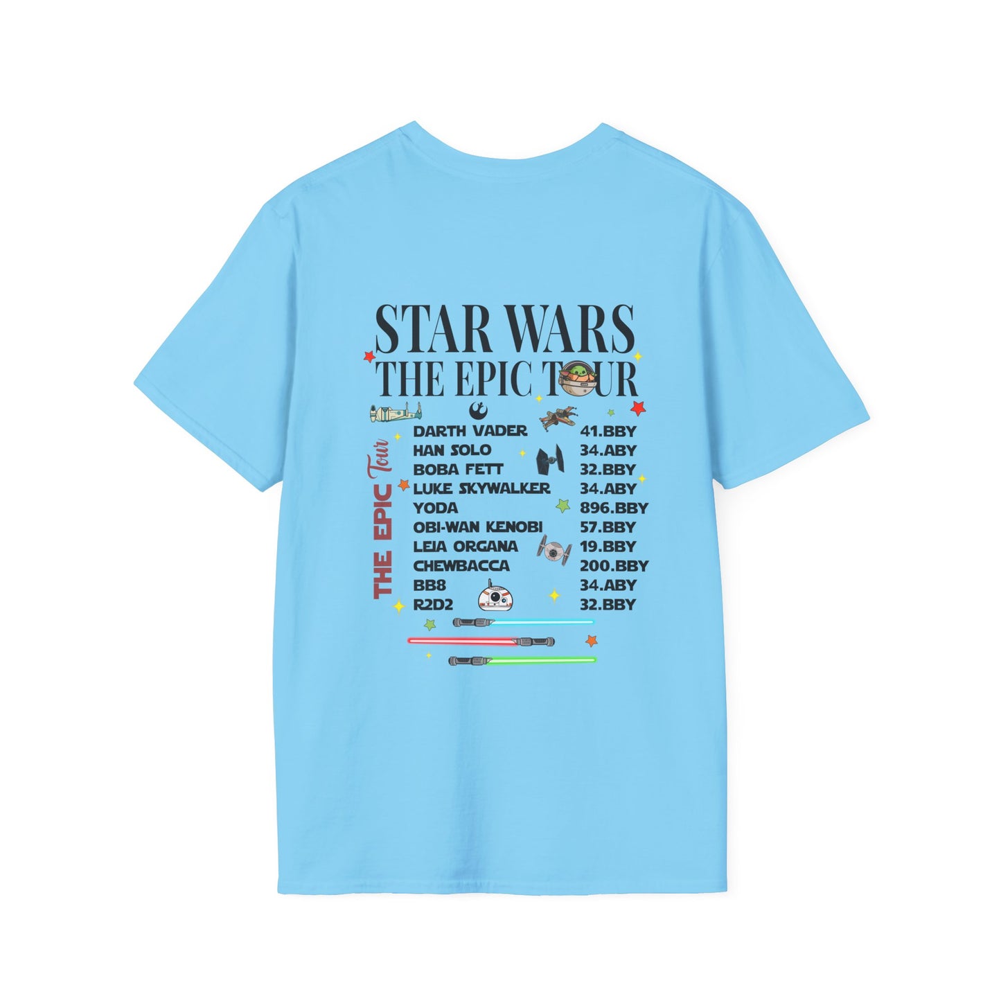 Star Wars: The Epic Tour - Unisex Softstyle T-Shirt