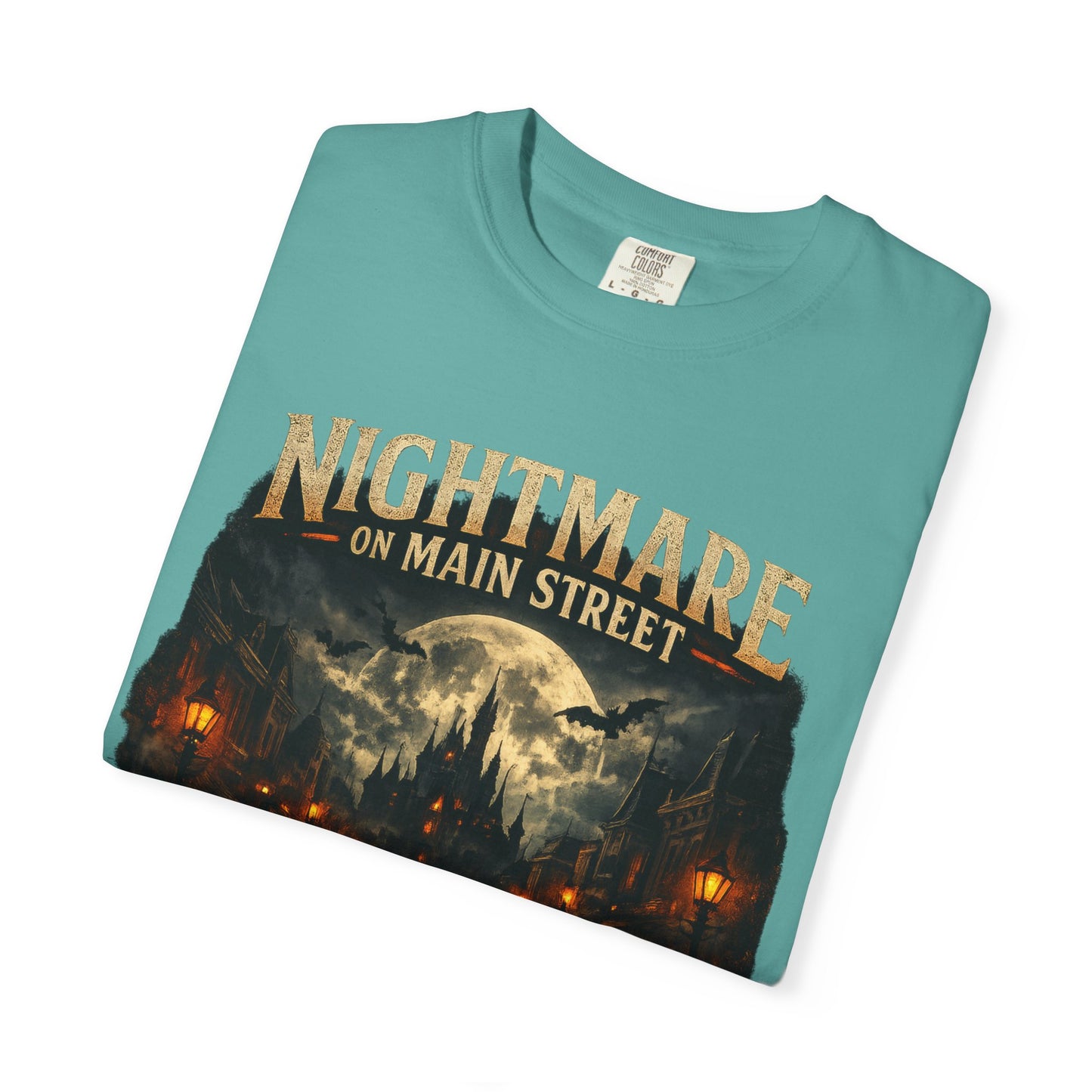 Nightmare on Main Street shirt – Spooky Stroll Social Club Halloween tee