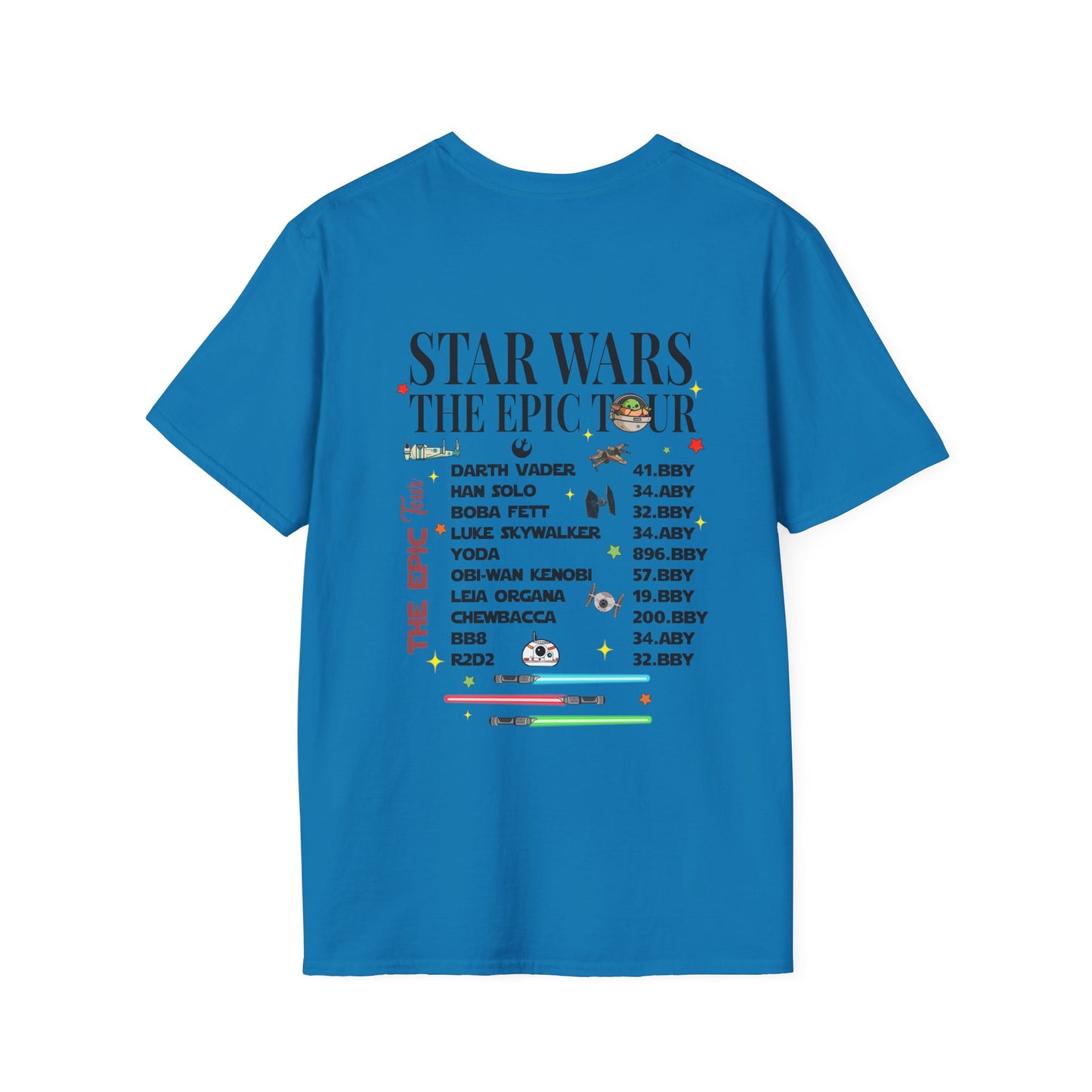 Star Wars: The Epic Tour - Unisex Softstyle T-Shirt