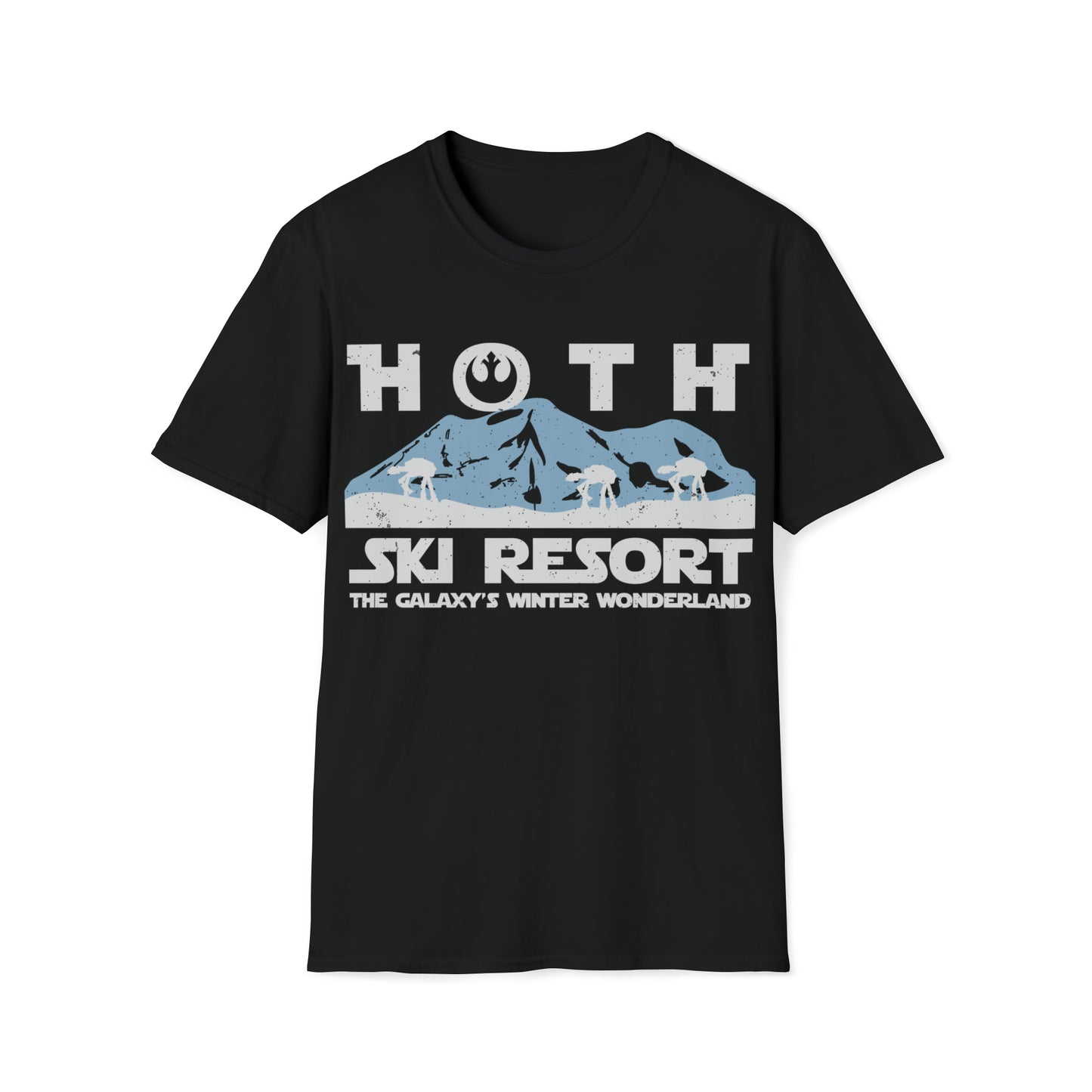 Hoth Ski Resort - Unisex Softstyle T-Shirt