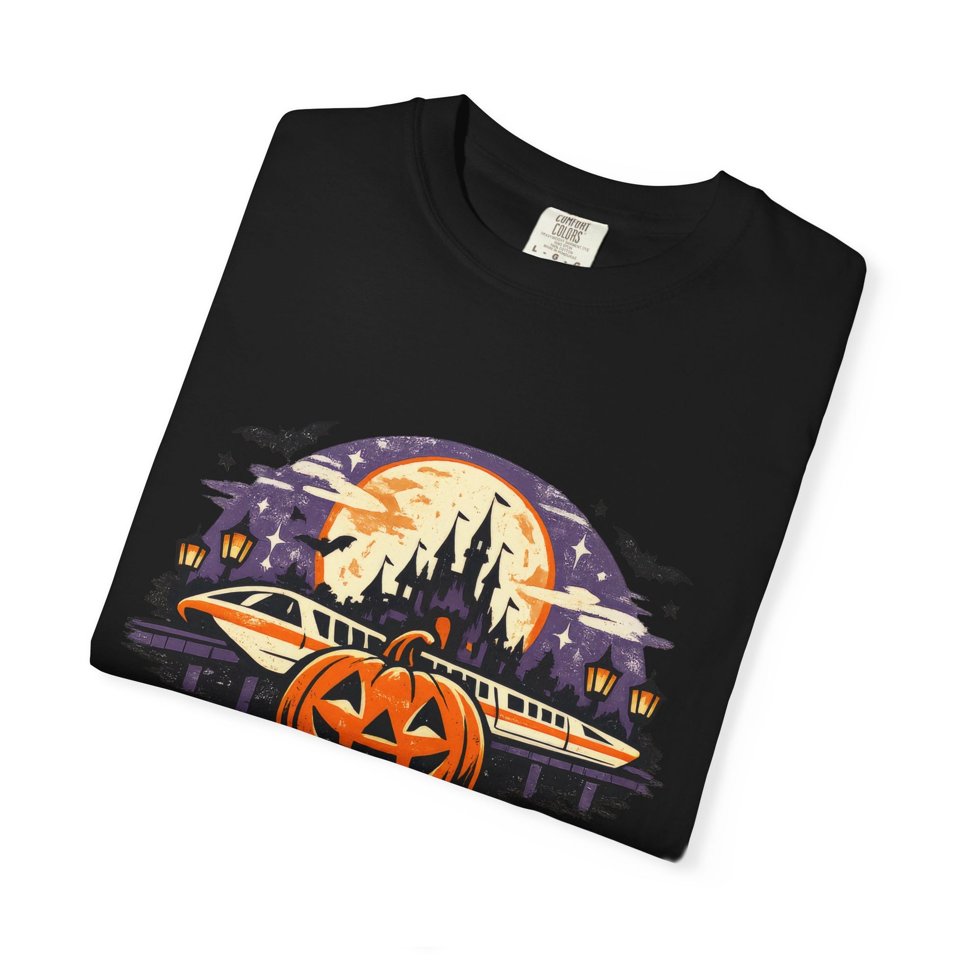 Magic, Mischief & Moonlight shirt – Halloween monorail parody tee