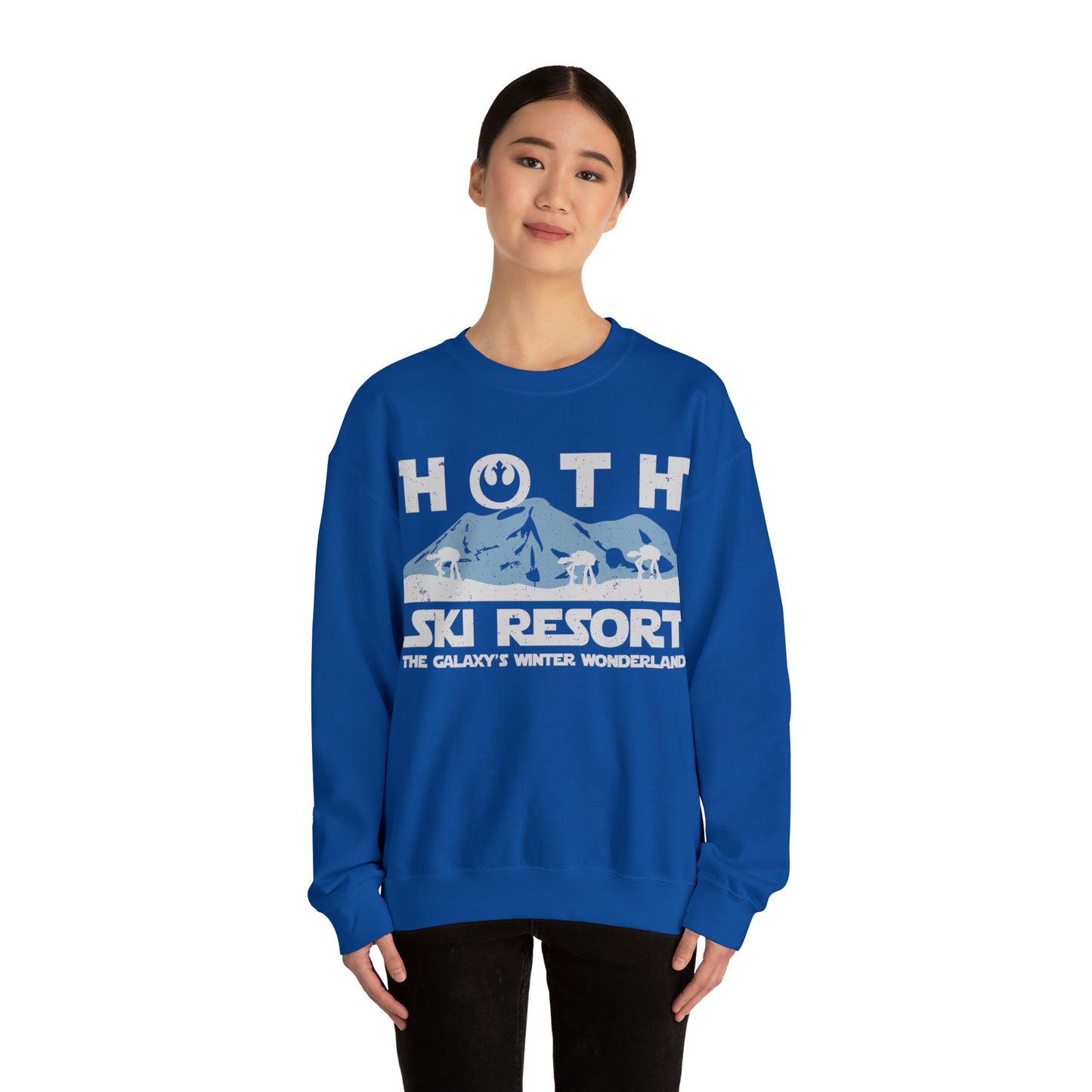 Hoth Ski Resort - Unisex Heavy Blend™ Crewneck Sweatshirt