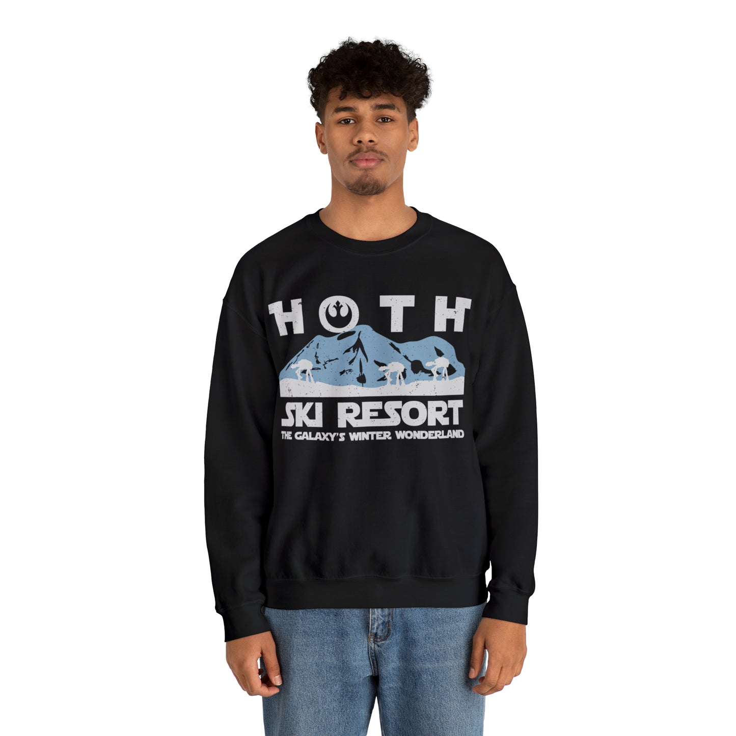 Hoth Ski Resort - Unisex Heavy Blend™ Crewneck Sweatshirt