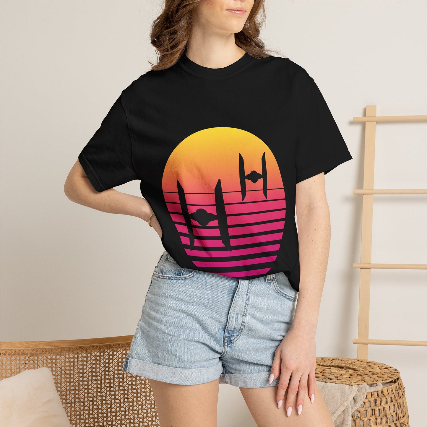 Sunset Squadron: Galactic Horizon - Unisex Softstyle T-Shirt