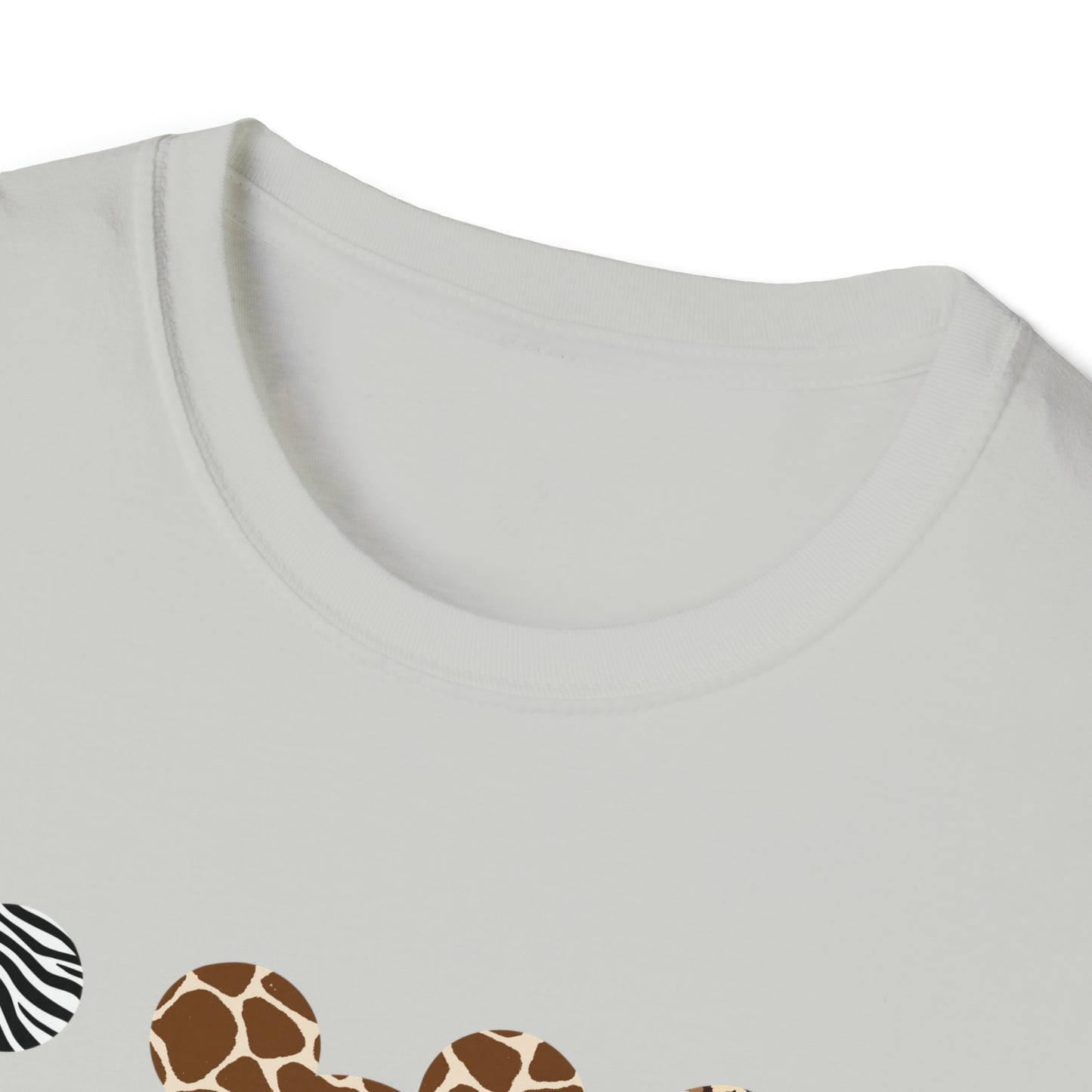 Wild at Heart: Mickey's Animal Kingdom - Unisex Softstyle T-Shirt