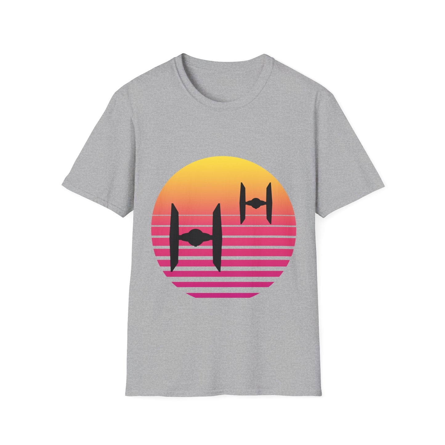 Sunset Squadron: Galactic Horizon - Unisex Softstyle T-Shirt