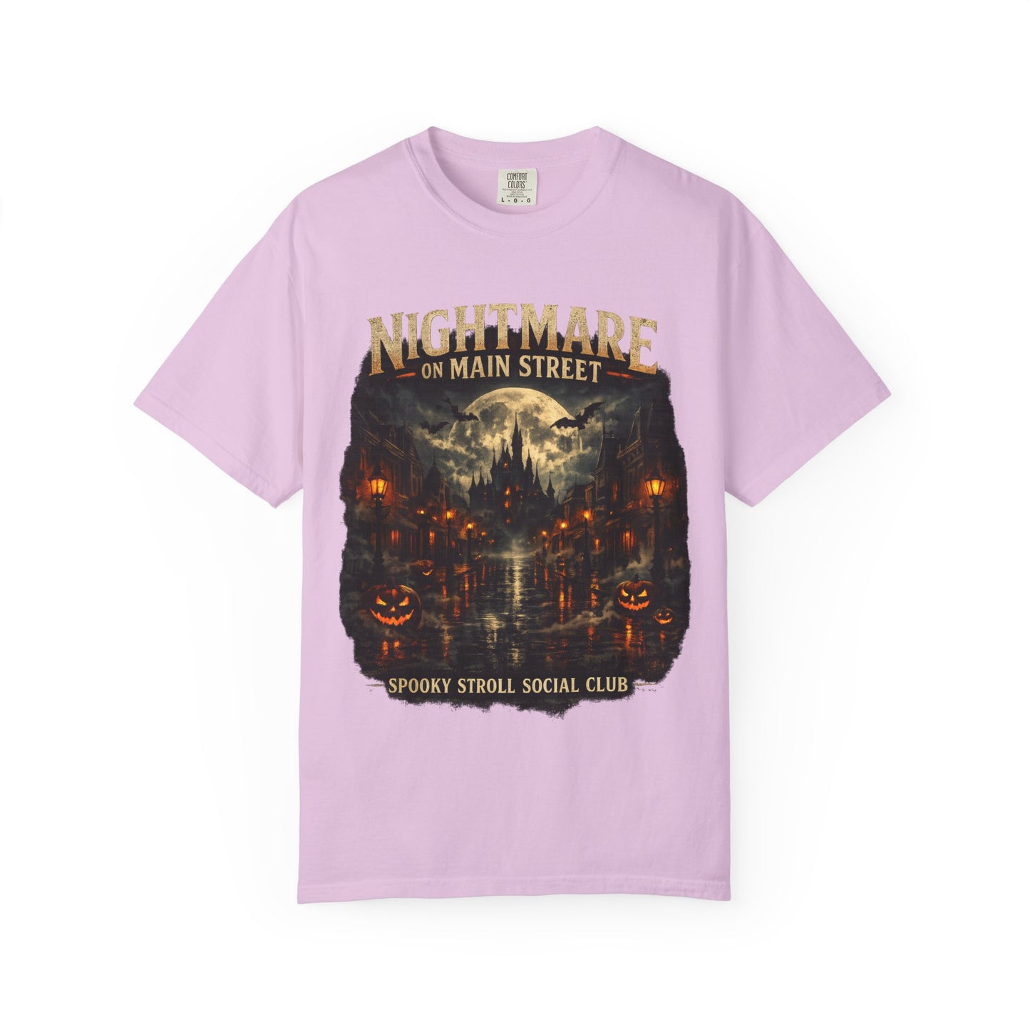 Nightmare on Main Street shirt – Spooky Stroll Social Club Halloween tee