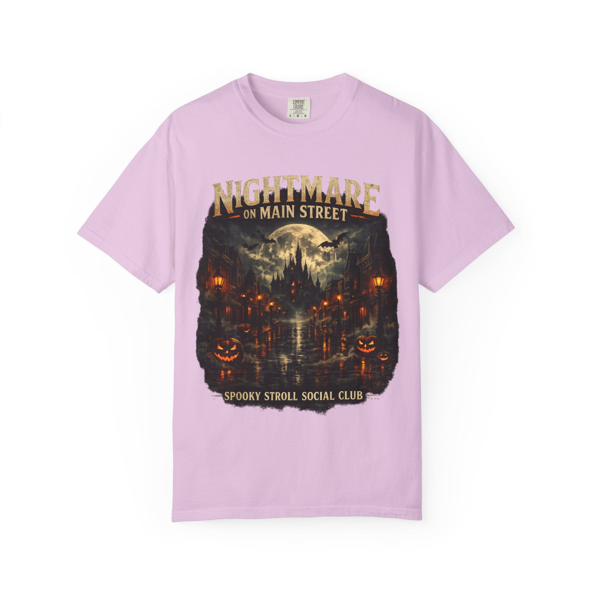 Nightmare on Main Street shirt – Spooky Stroll Social Club Halloween tee
