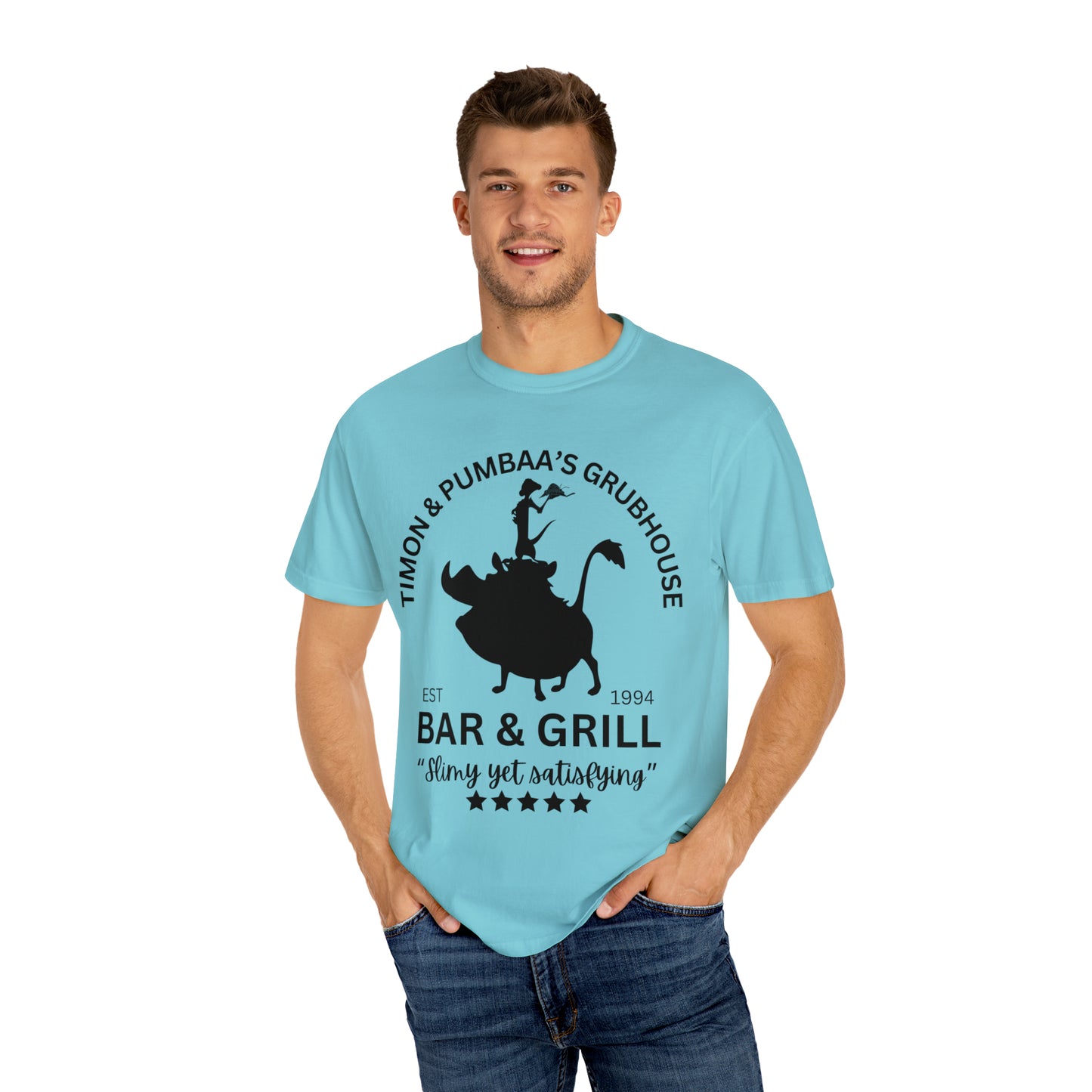 Timon & Pumbaa's Grubhouse Grill - Unisex Comfort Colors T-shirt