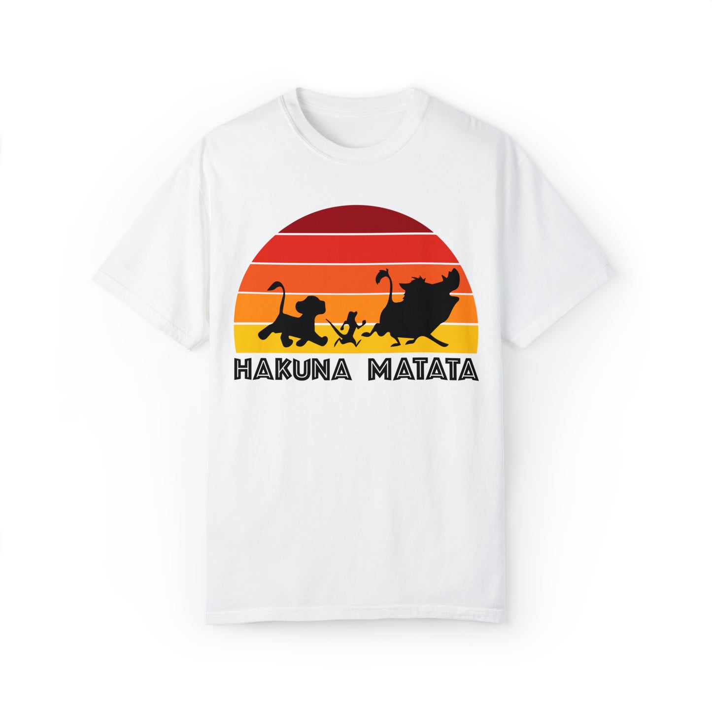 Hakuna Matata Sunset Serenity - Unisex Comfort Colors T-shirt