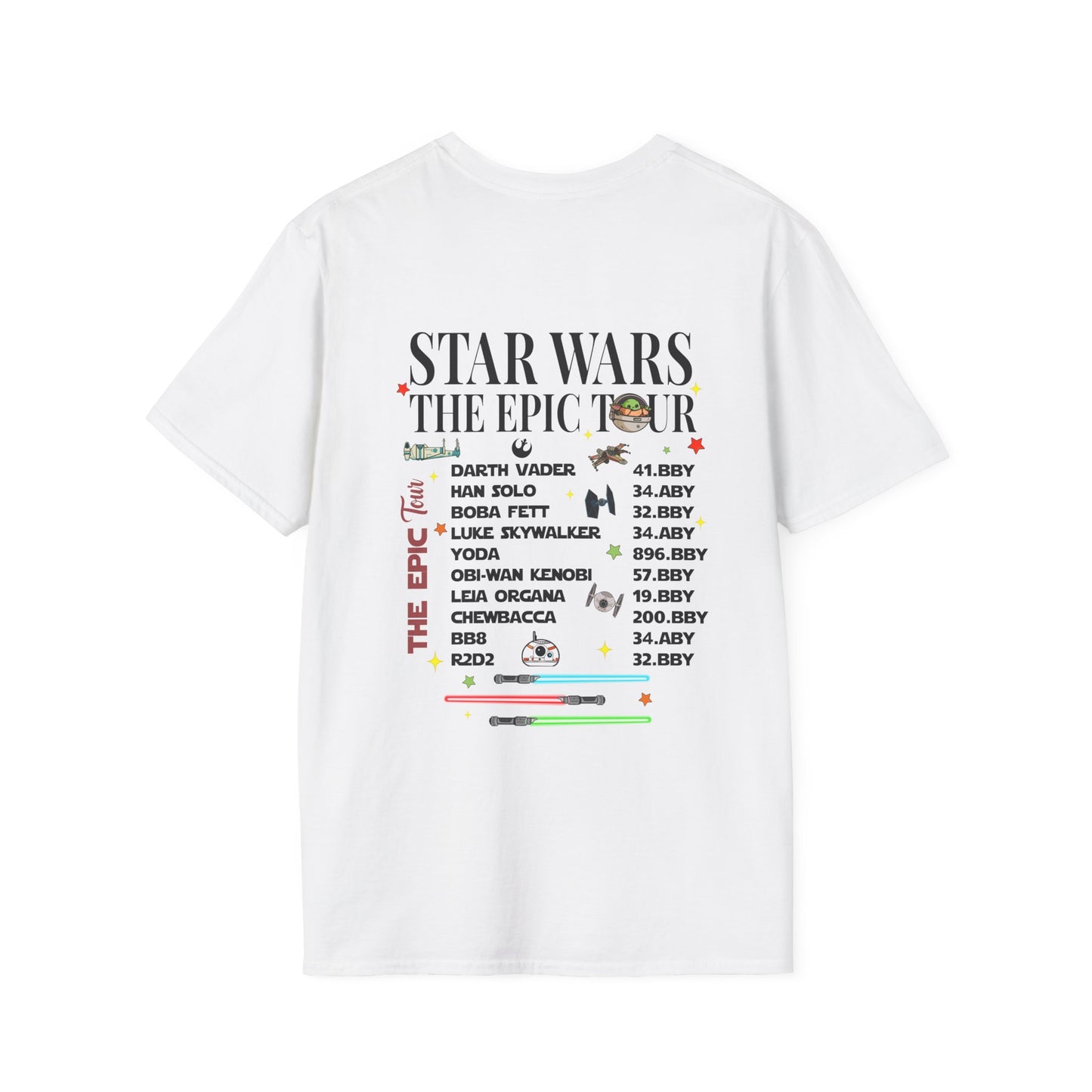 Star Wars: The Epic Tour - Unisex Softstyle T-Shirt