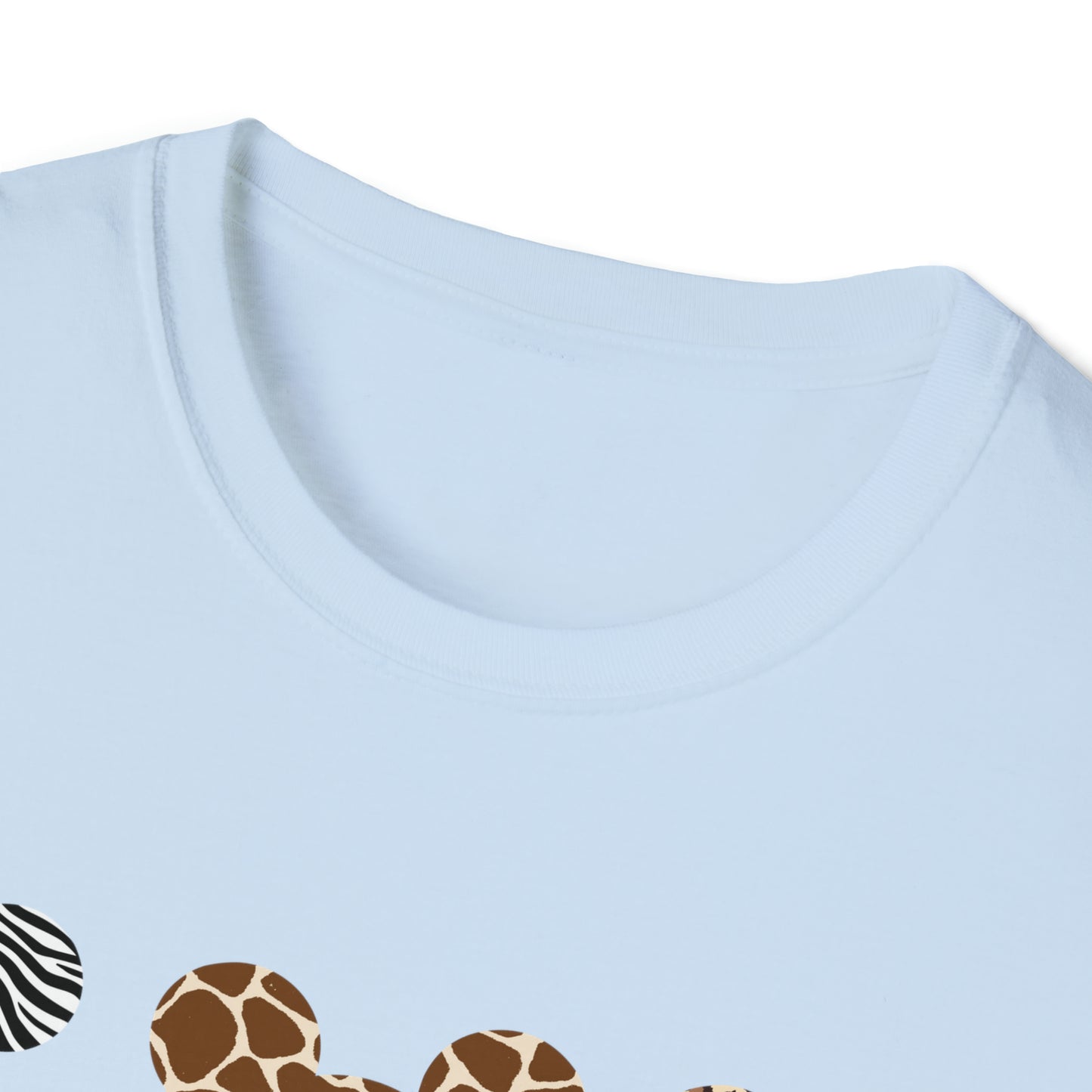 Wild at Heart: Mickey's Animal Kingdom - Unisex Softstyle T-Shirt