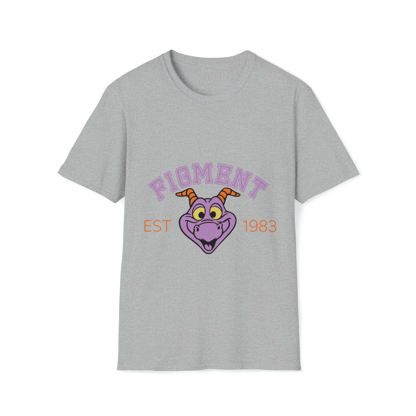 Figment's Varsity Adventure - Unisex Softstyle T-Shirt