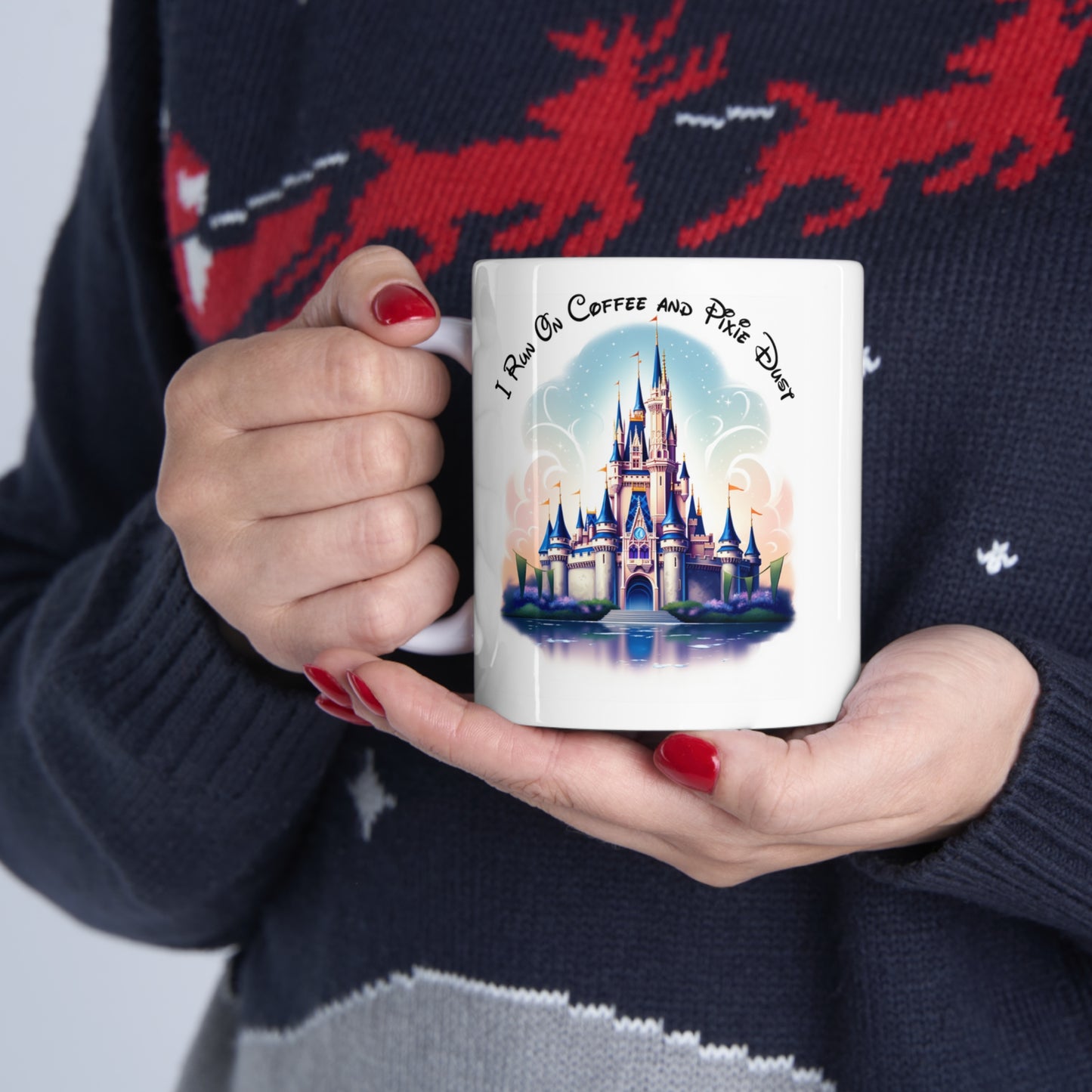 Coffee And Pixie Dust - Ceramic Mug 11oz