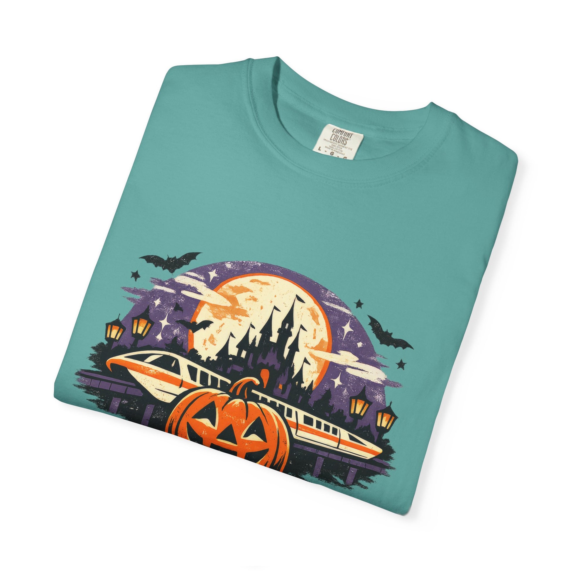 Magic, Mischief & Moonlight shirt – Halloween monorail parody tee