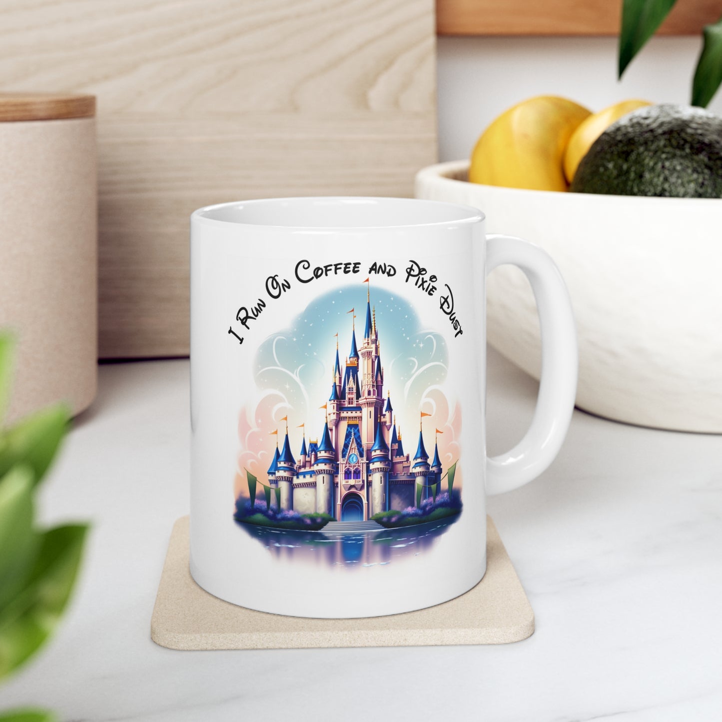 Coffee And Pixie Dust - Ceramic Mug 11oz