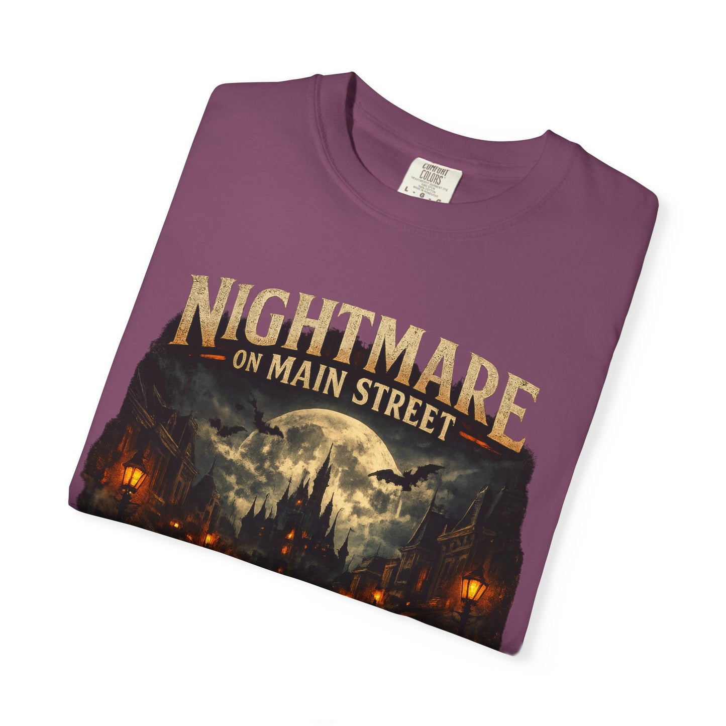 Nightmare on Main Street shirt – Spooky Stroll Social Club Halloween tee