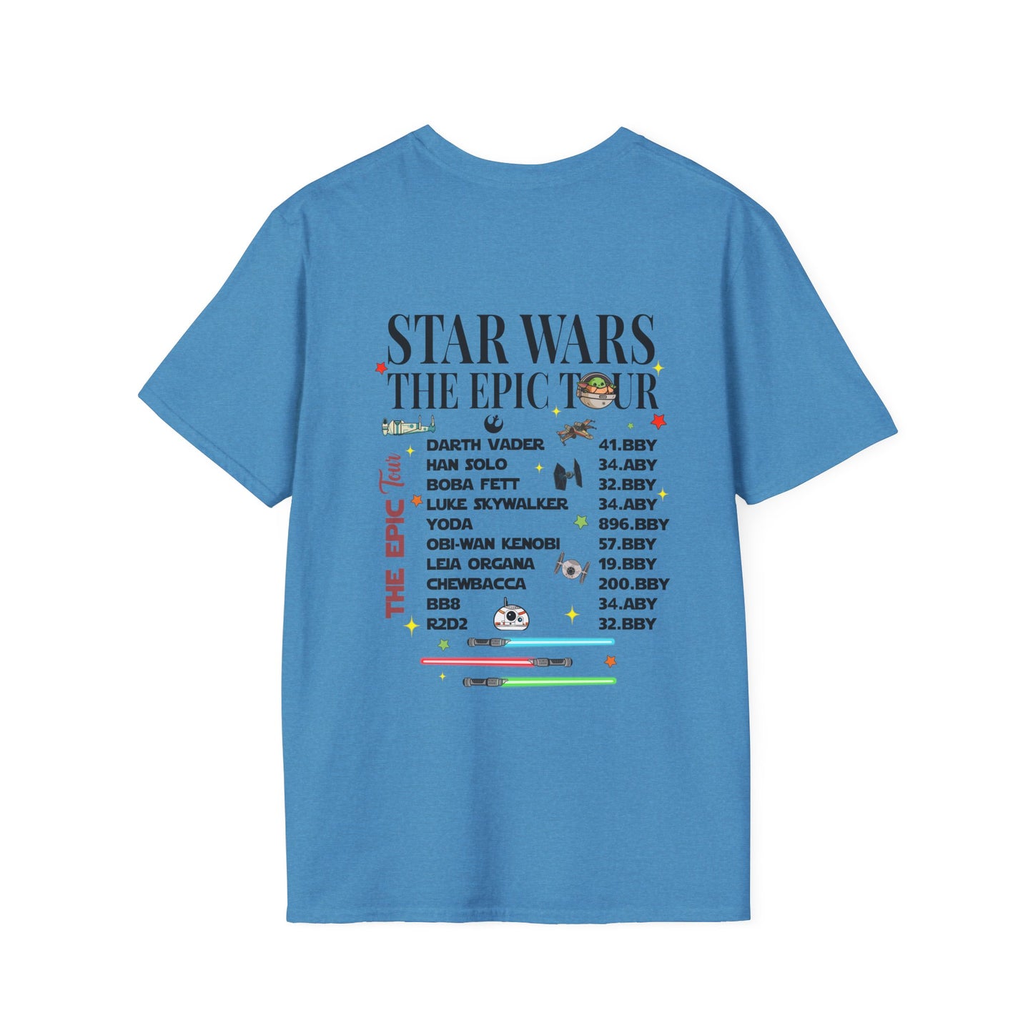 Star Wars: The Epic Tour - Unisex Softstyle T-Shirt