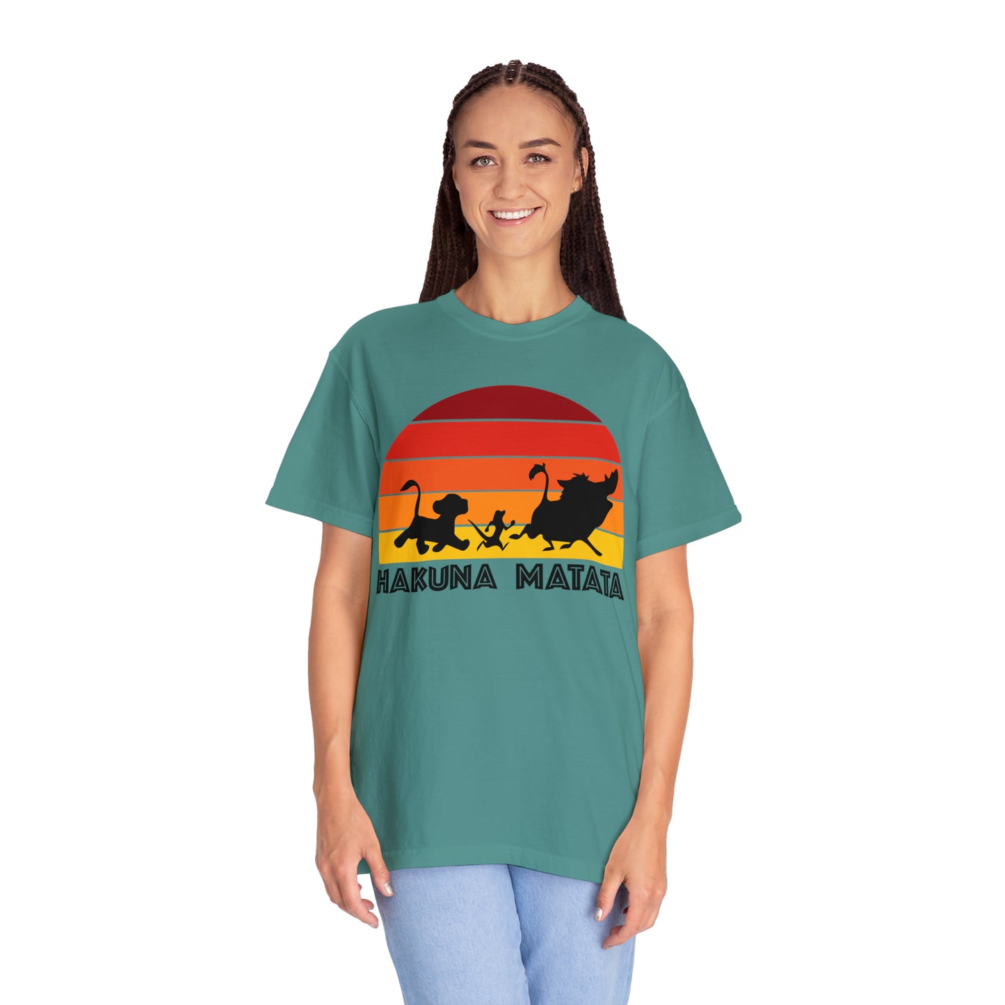 Hakuna Matata Sunset Serenity - Unisex Comfort Colors T-shirt