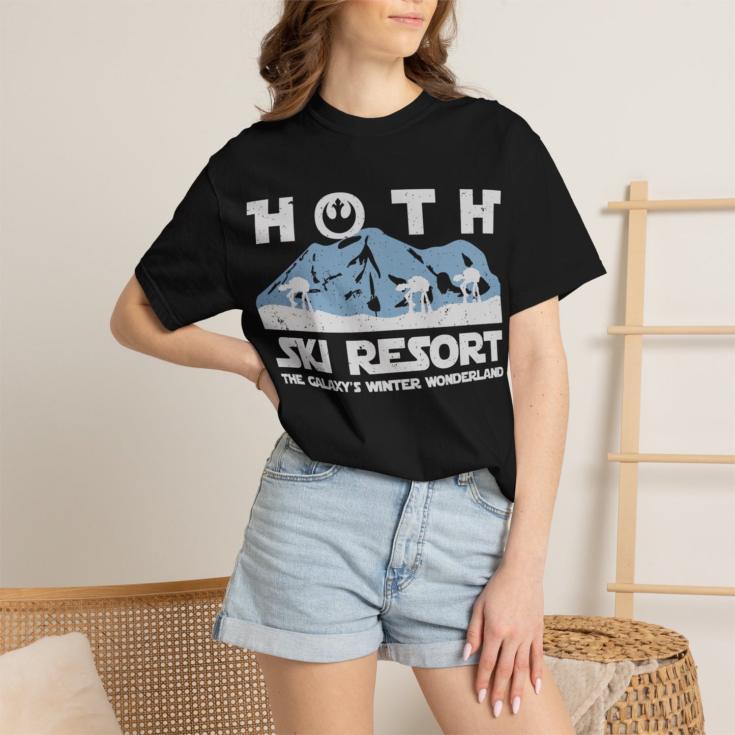 Hoth Ski Resort - Unisex Softstyle T-Shirt