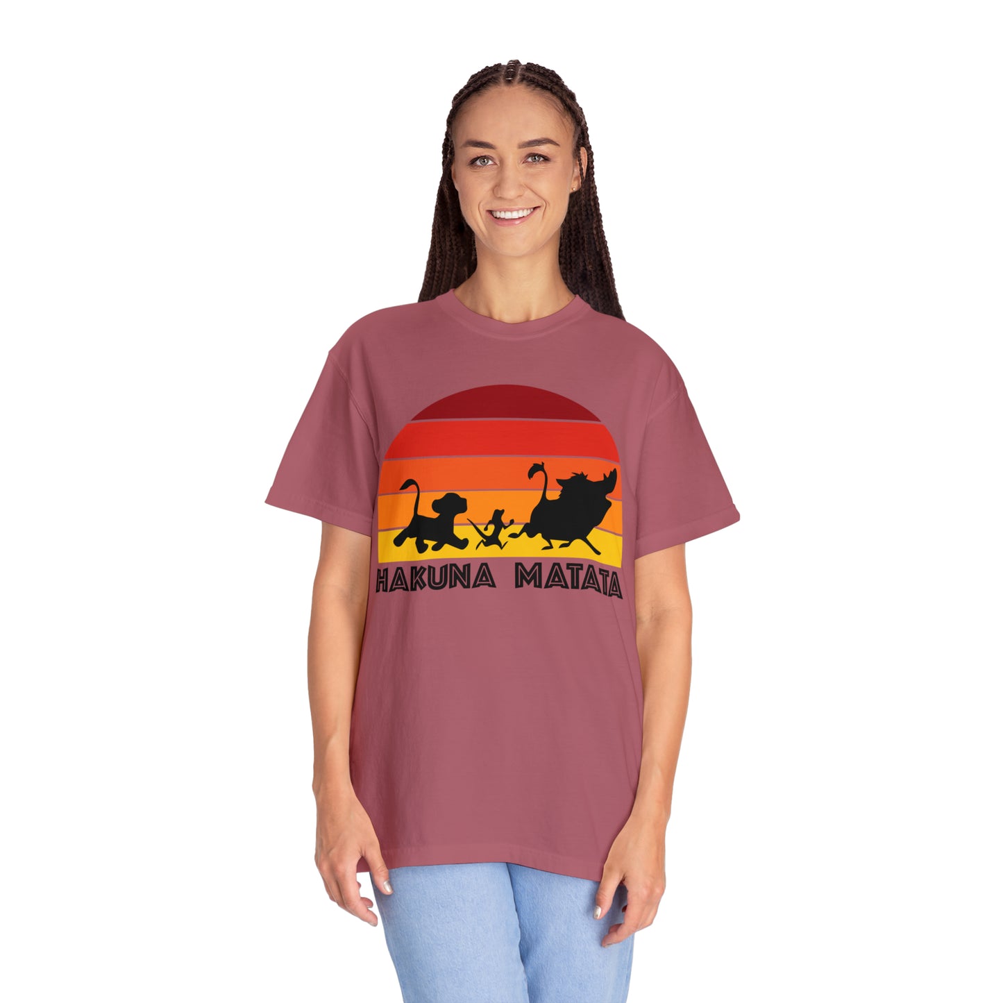 Hakuna Matata Sunset Serenity - Unisex Comfort Colors T-shirt