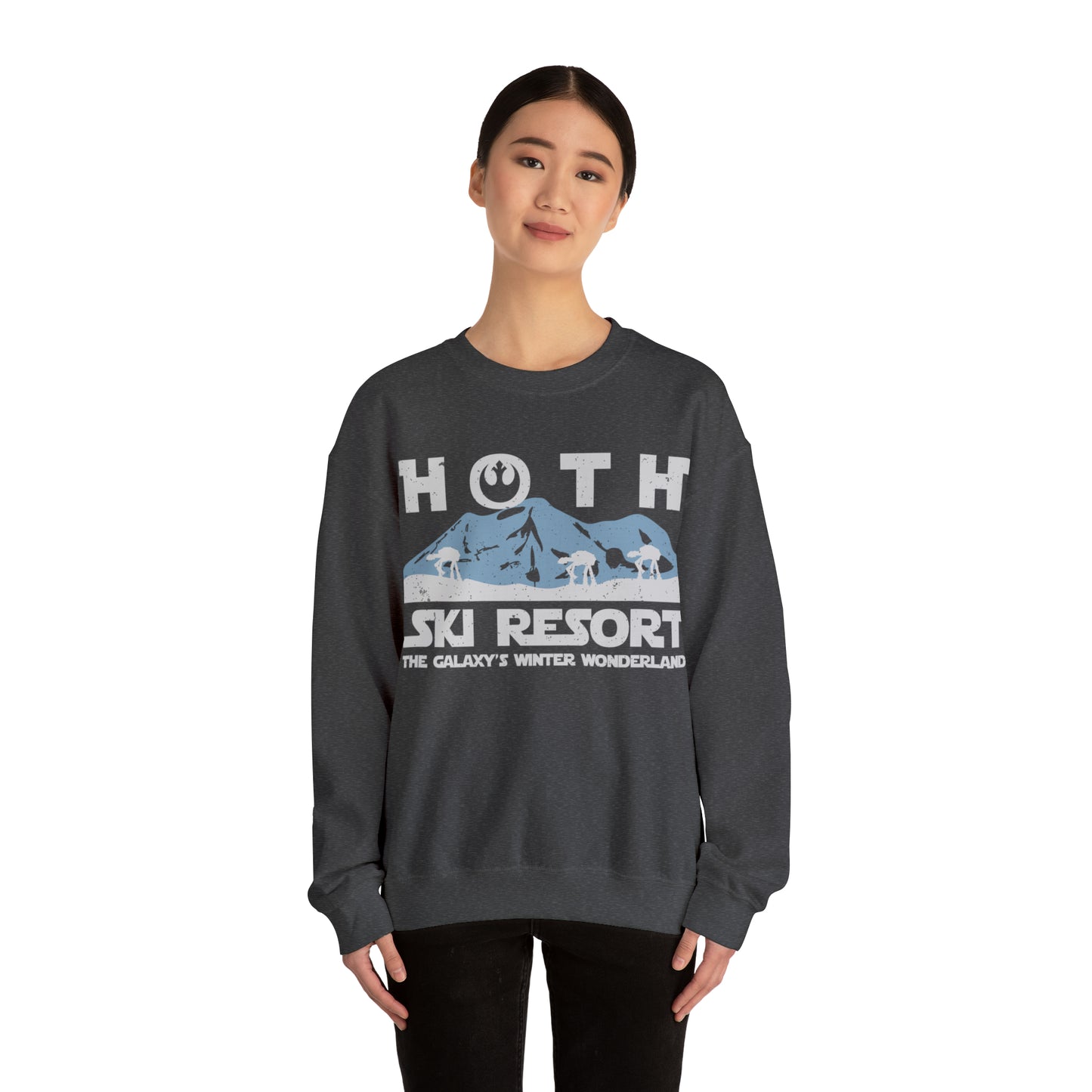 Hoth Ski Resort - Unisex Heavy Blend™ Crewneck Sweatshirt