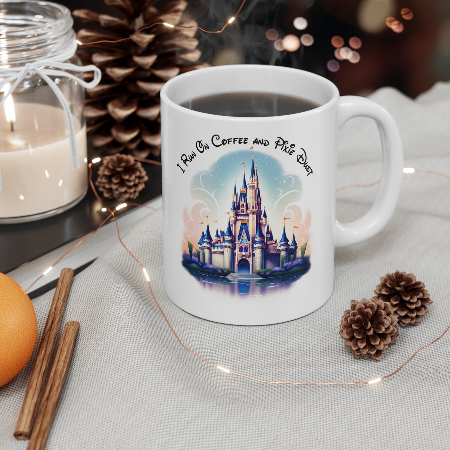 Coffee And Pixie Dust - Ceramic Mug 11oz