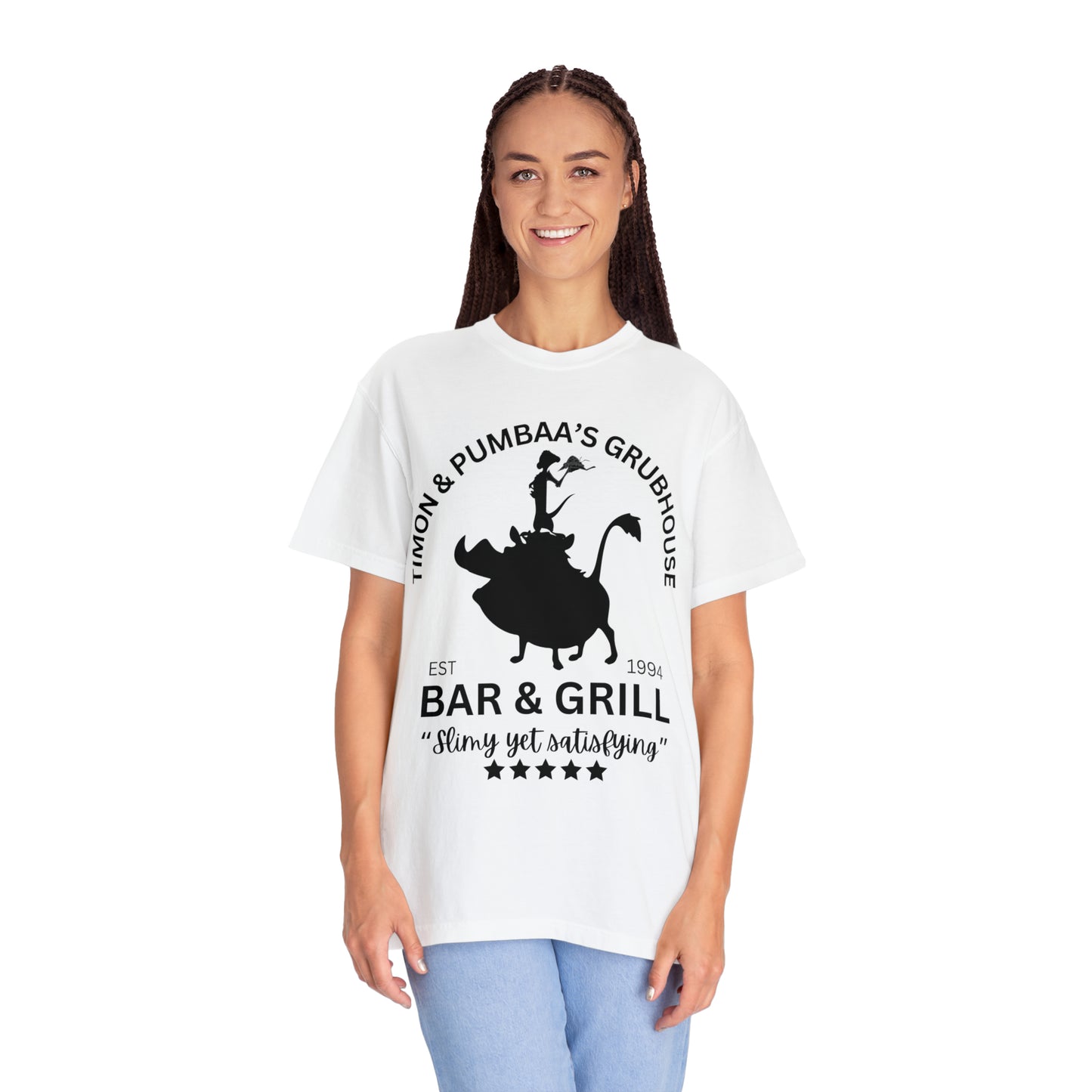 Timon & Pumbaa's Grubhouse Grill - Unisex Comfort Colors T-shirt