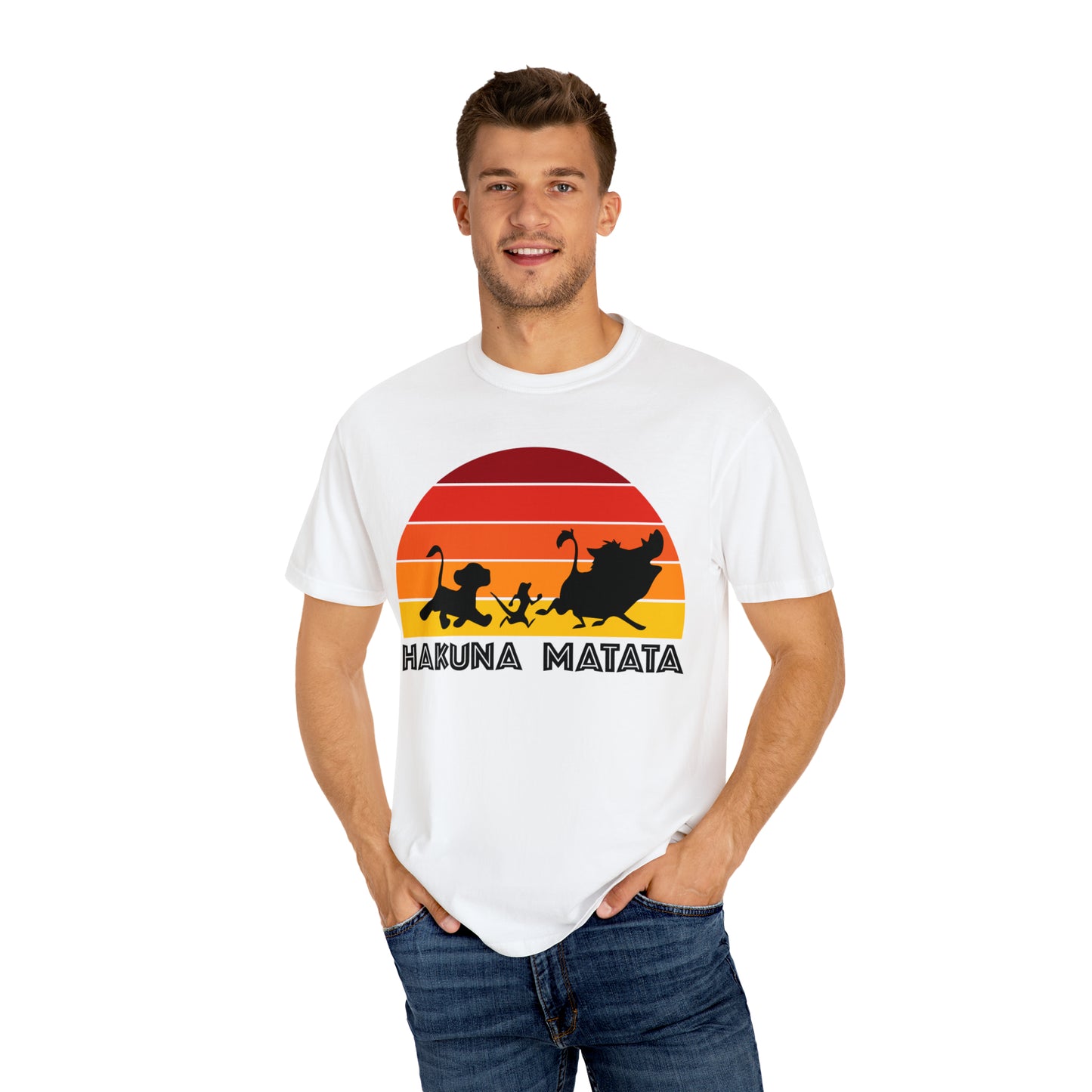 Hakuna Matata Sunset Serenity - Unisex Comfort Colors T-shirt