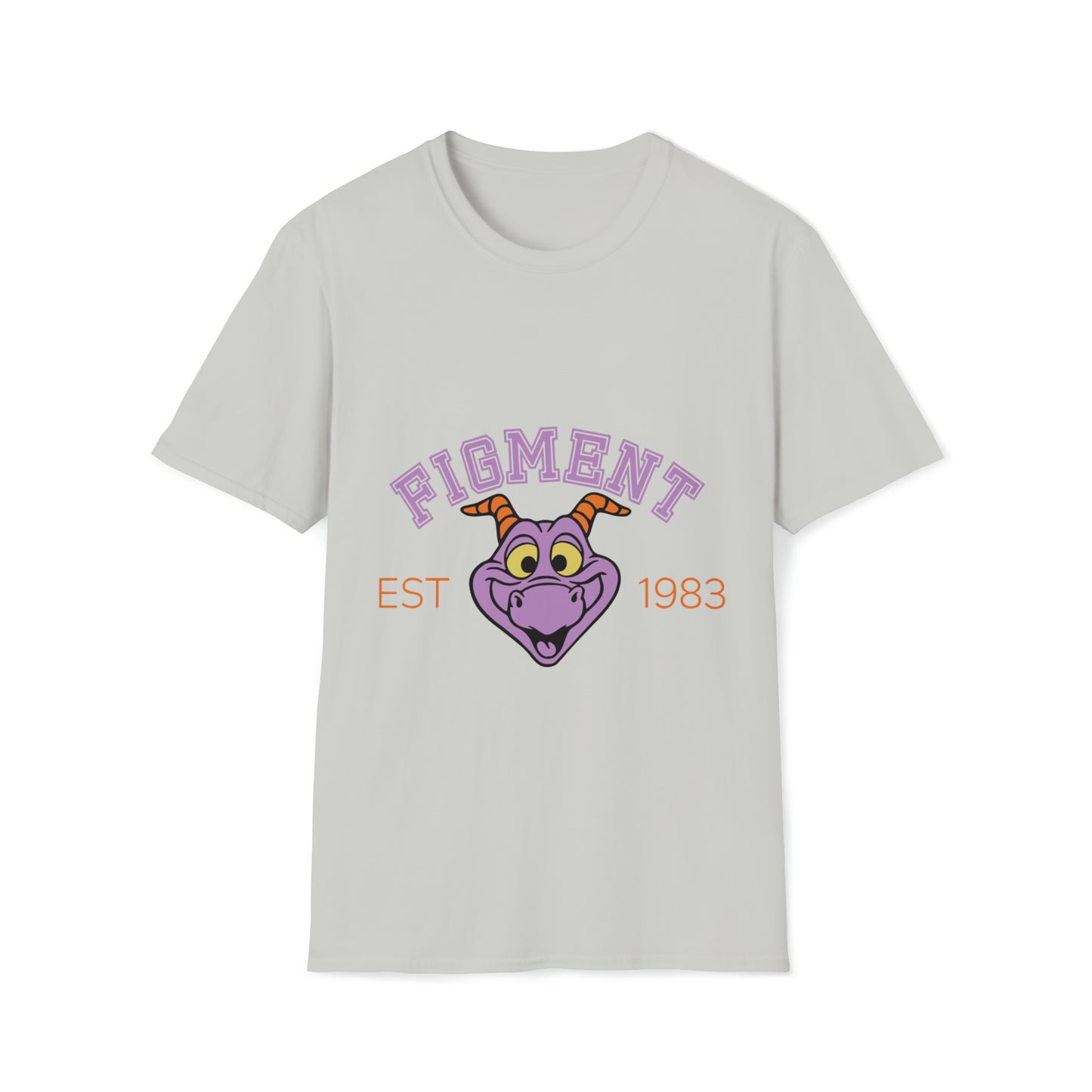 Figment's Varsity Adventure - Unisex Softstyle T-Shirt