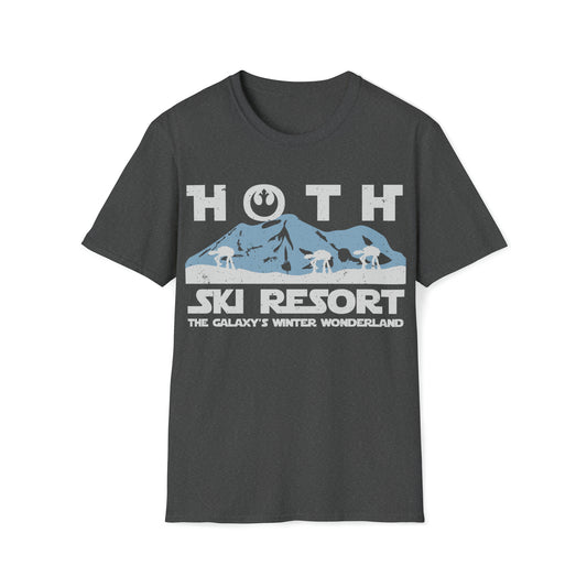 Hoth Ski Resort - Unisex Softstyle T-Shirt