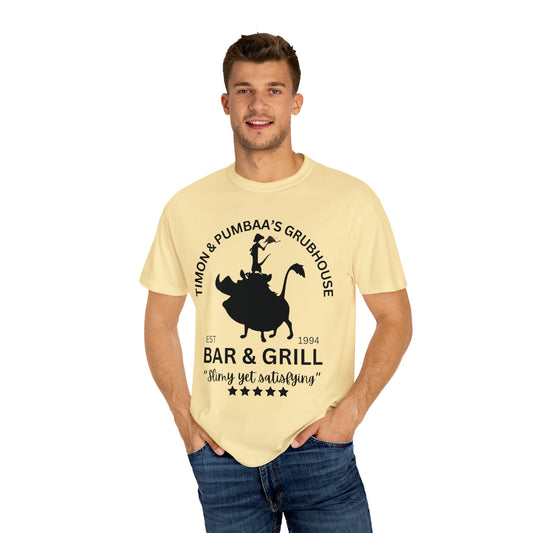 Timon & Pumbaa's Grubhouse Grill - Unisex Comfort Colors T-shirt