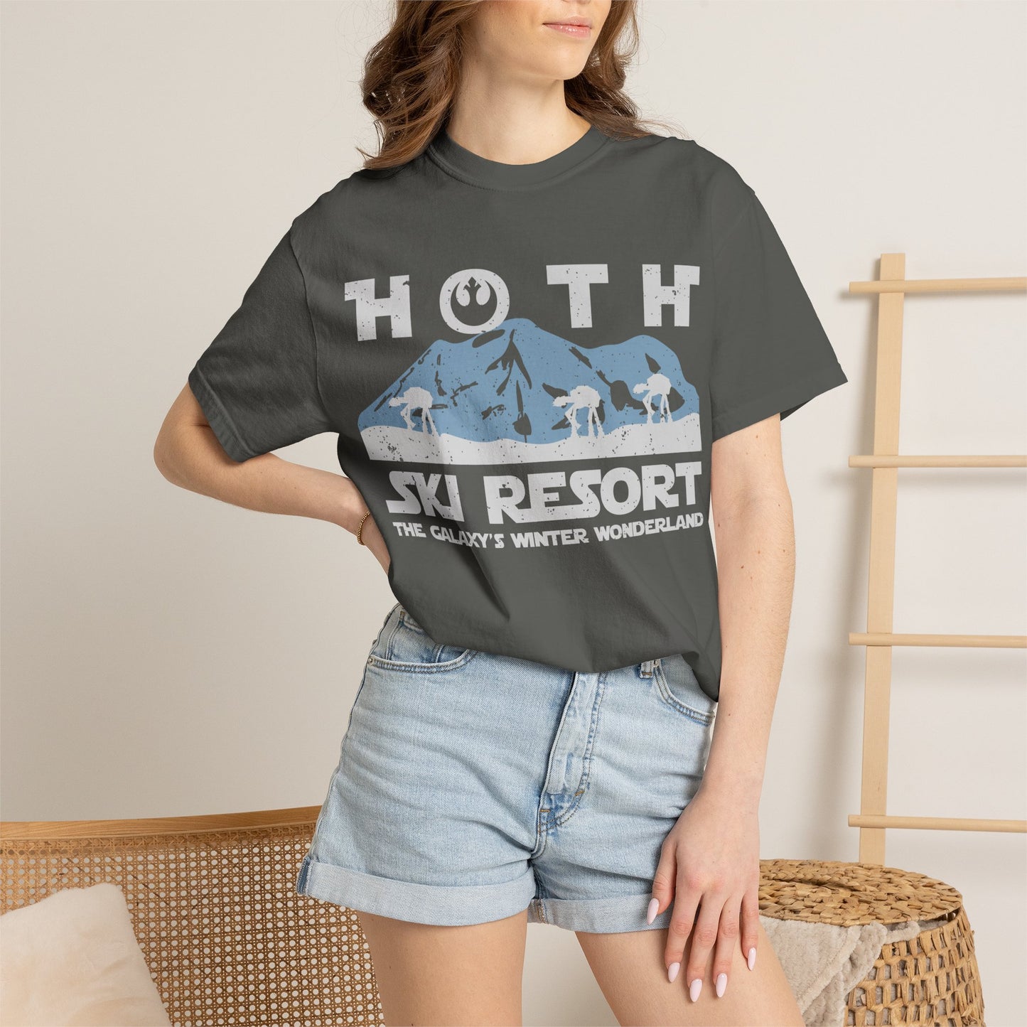 Hoth Ski Resort - Unisex Softstyle T-Shirt