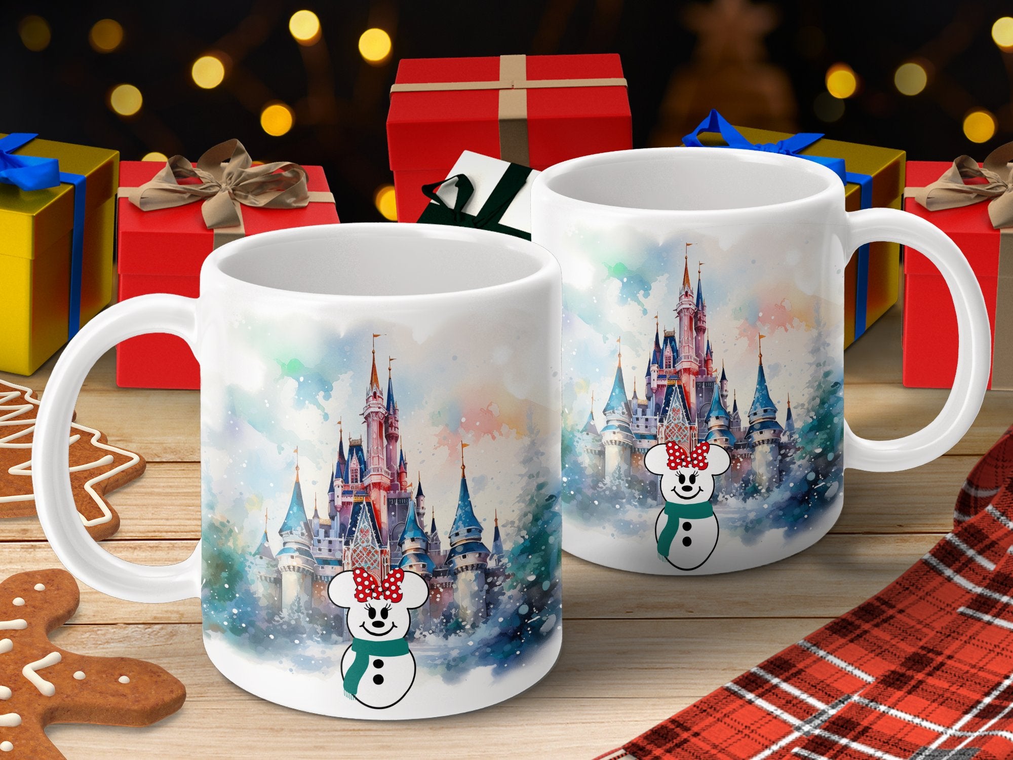 Christmas Disney Mug, Disney Christmas Mug, Christmas Gift for Women ...